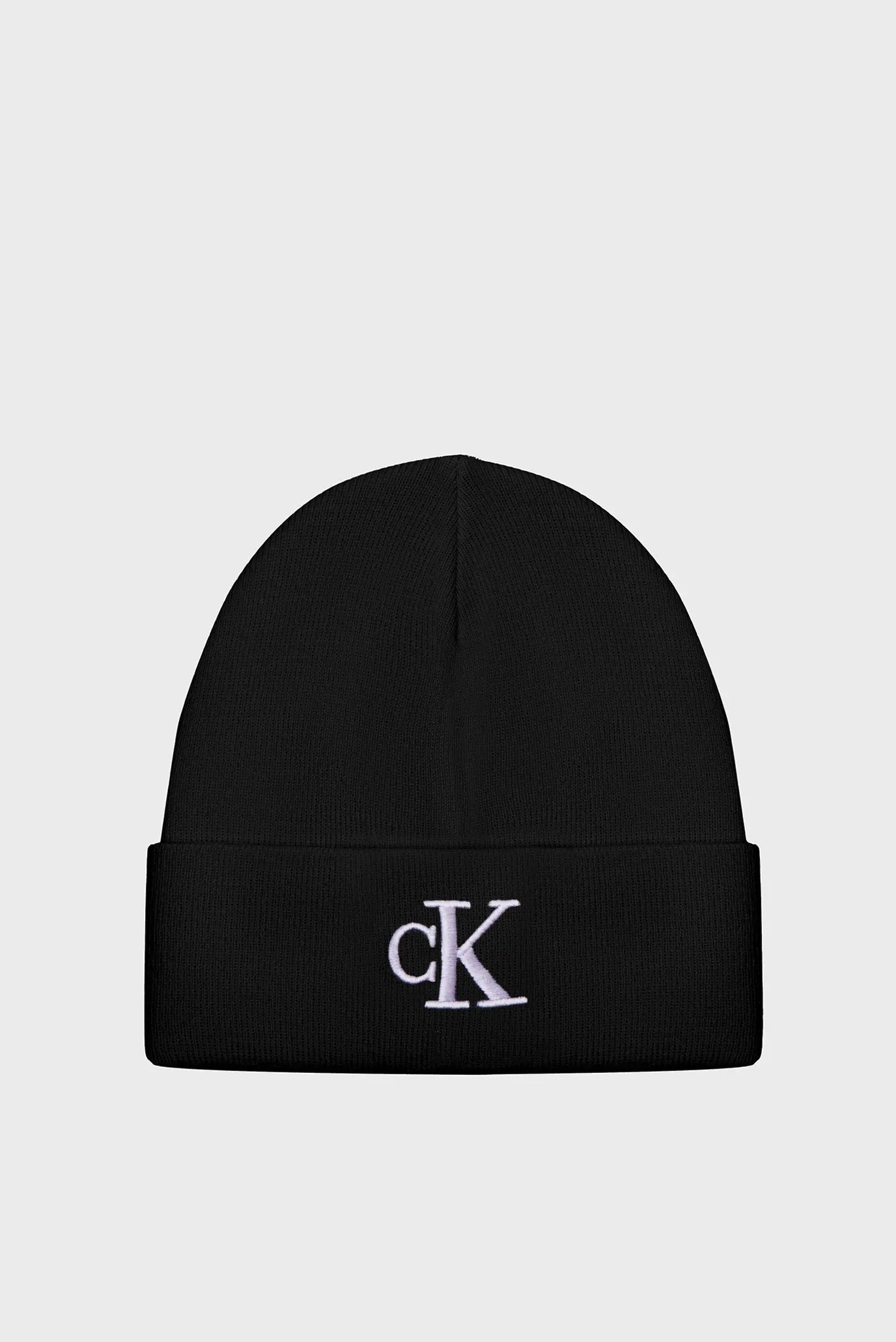 Женская черная шапка MONOGRAM EMBRO BEANIE 1
