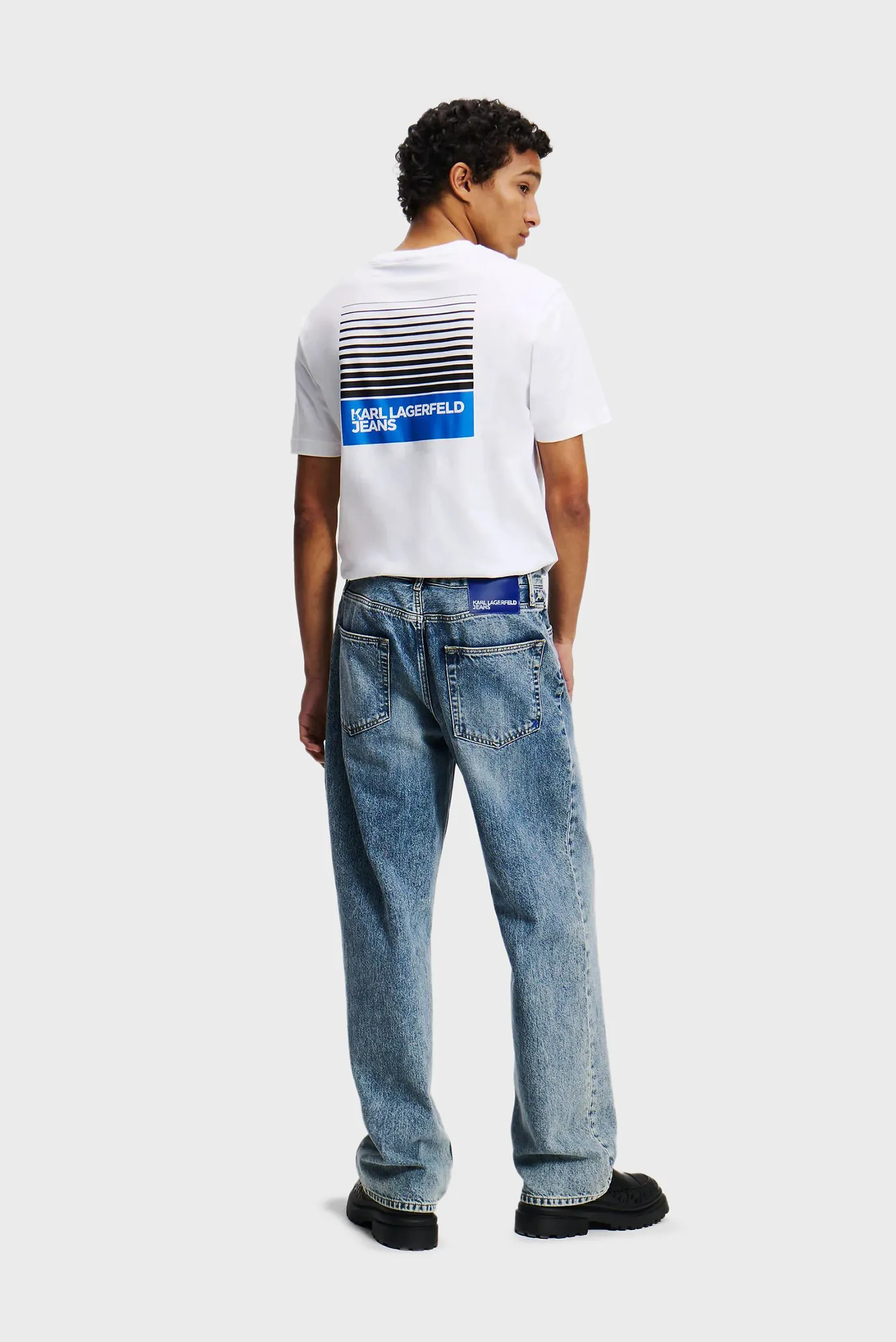Чоловічі сині джинси KLJ RELAXED DENIM 3