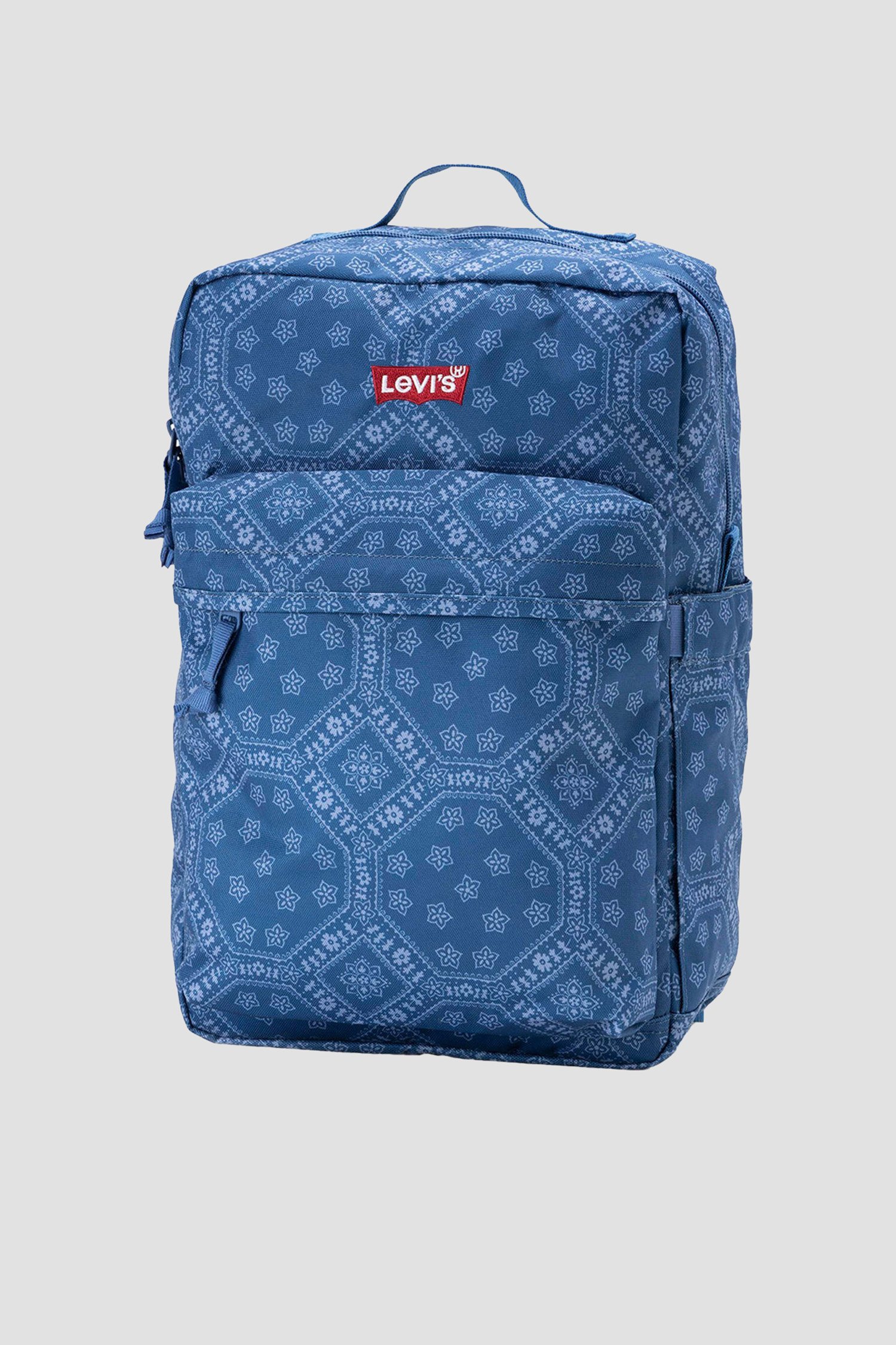 Синій рюкзак з візерунком 1