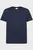 Мужская темно-синяя футболка EMBROIDERED