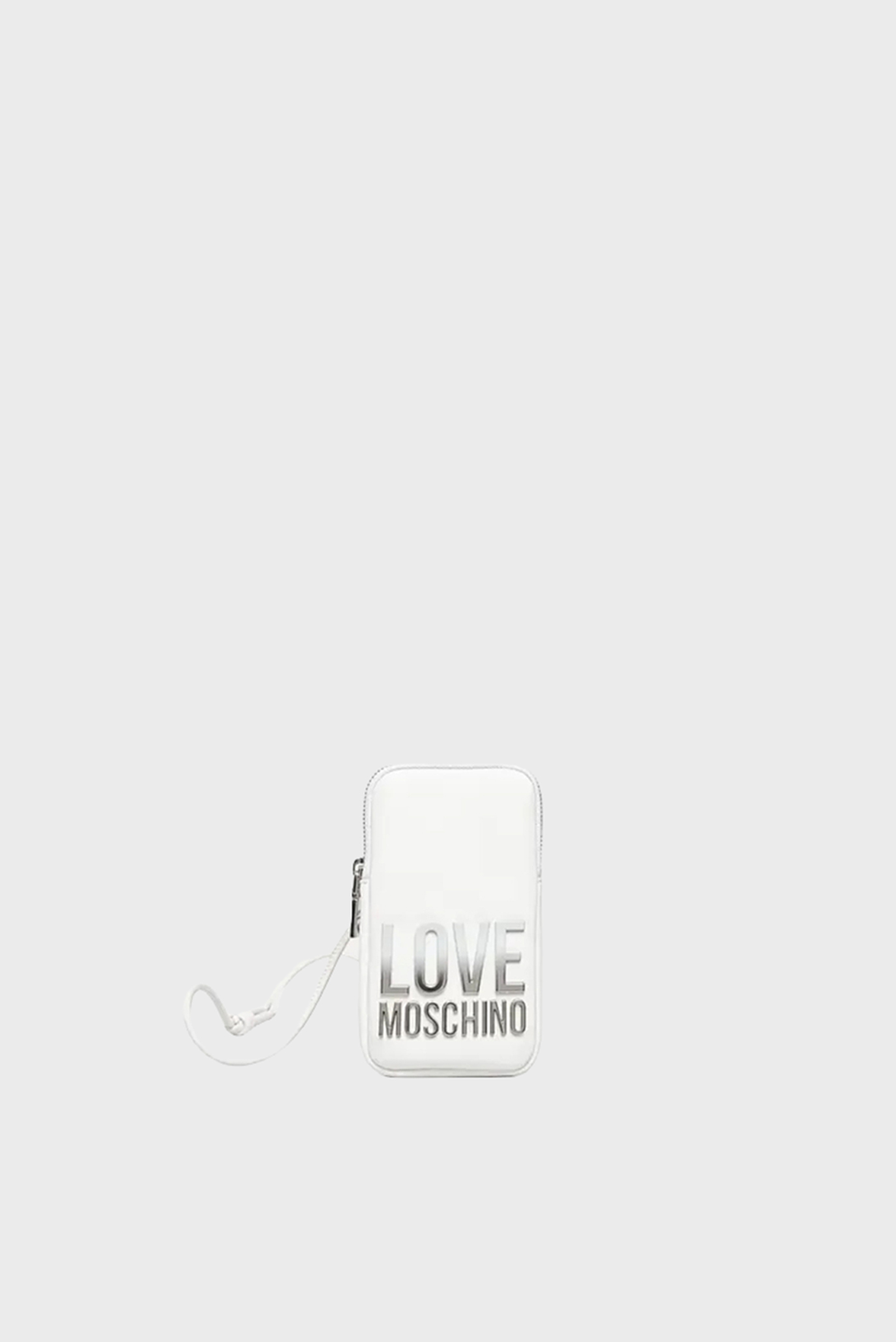 Женская белая сумка для телефона Белый ONESIZE Love Moschino JC5729PP0MKD0100 Женская белая сумка для телефона Белый ONESIZE Love Moschino JC5729PP0MKD0100