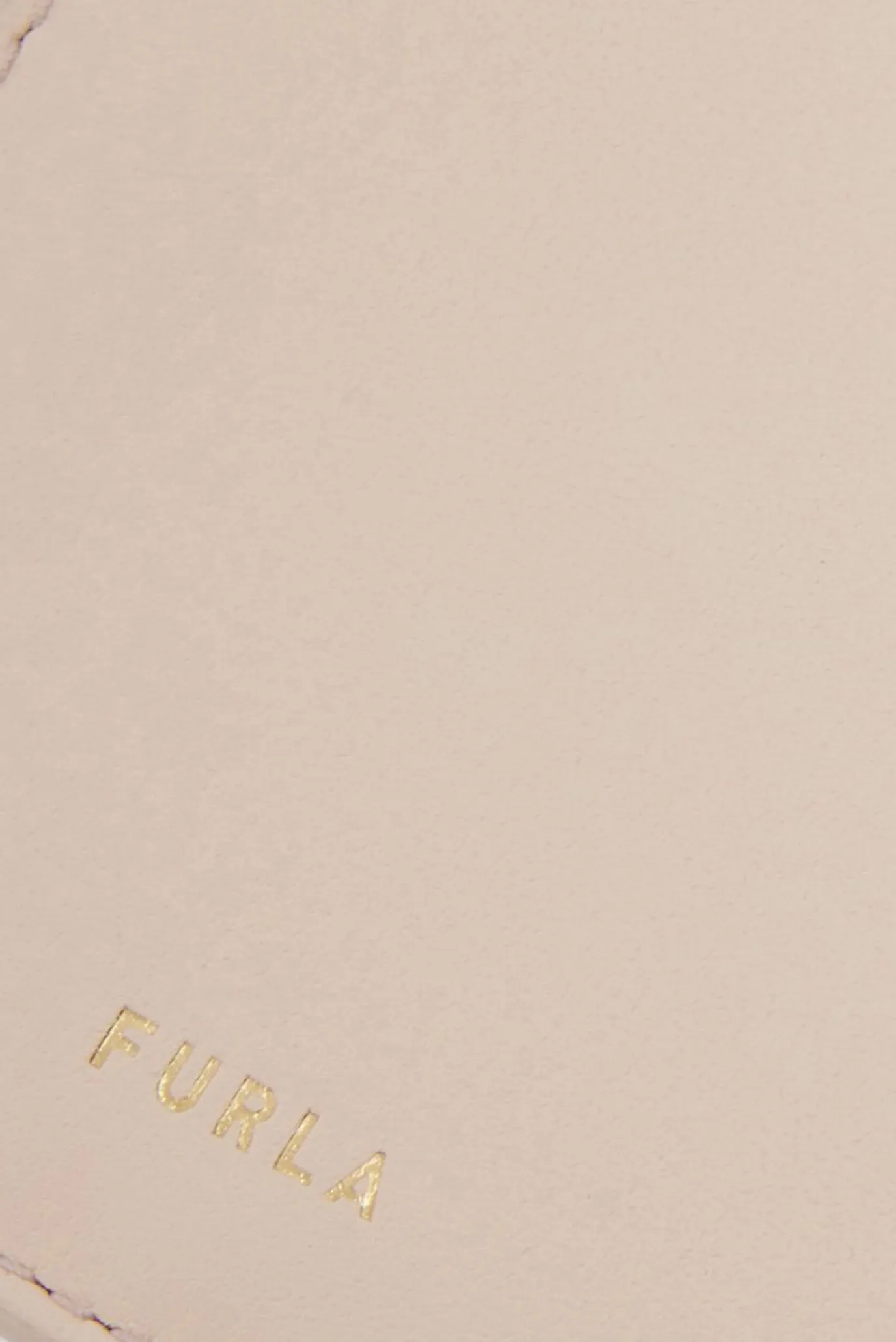 Женский пудровый кожаный кардхолдер 2