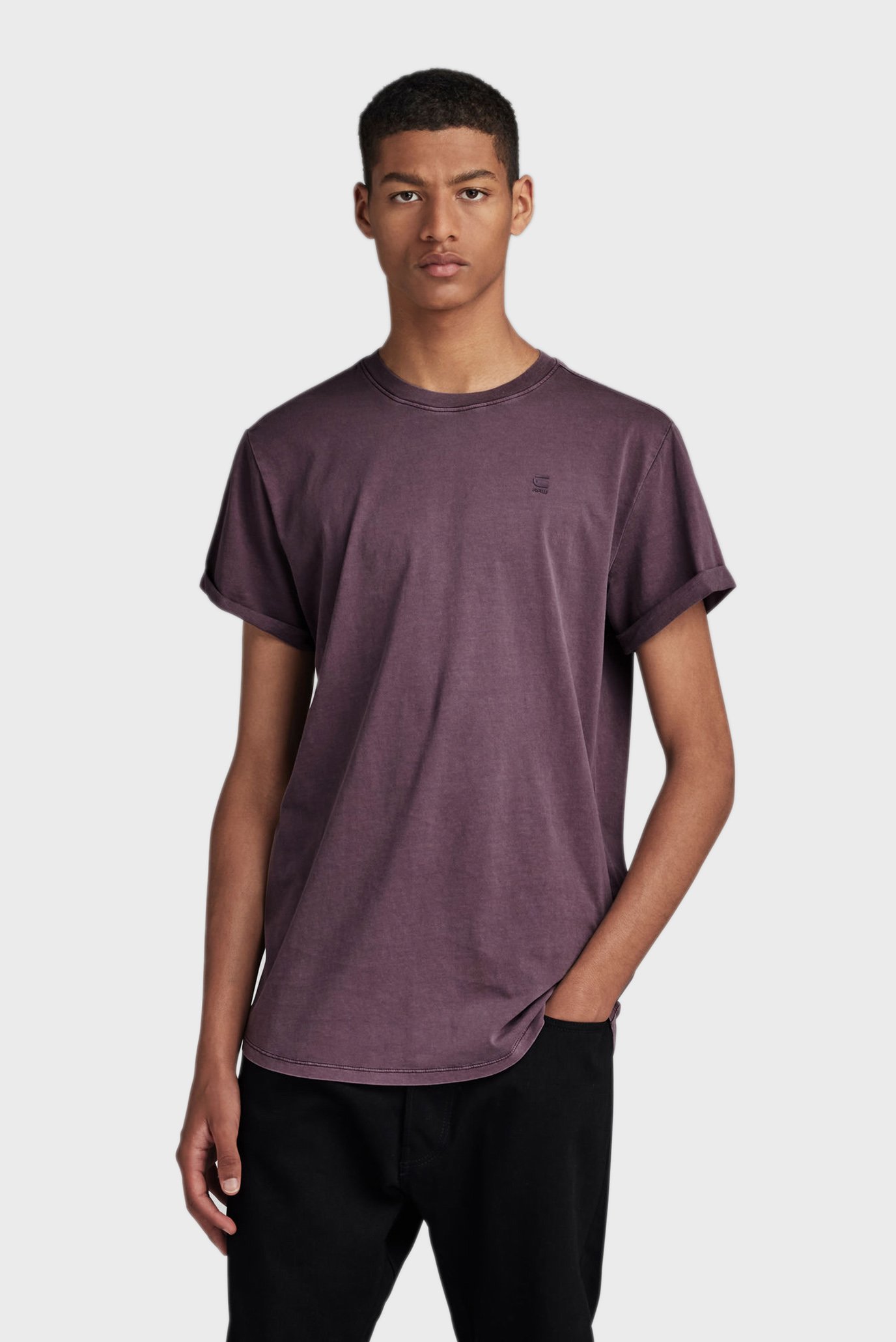 Мужская фиолетовая футболка Lash r t s/s 1