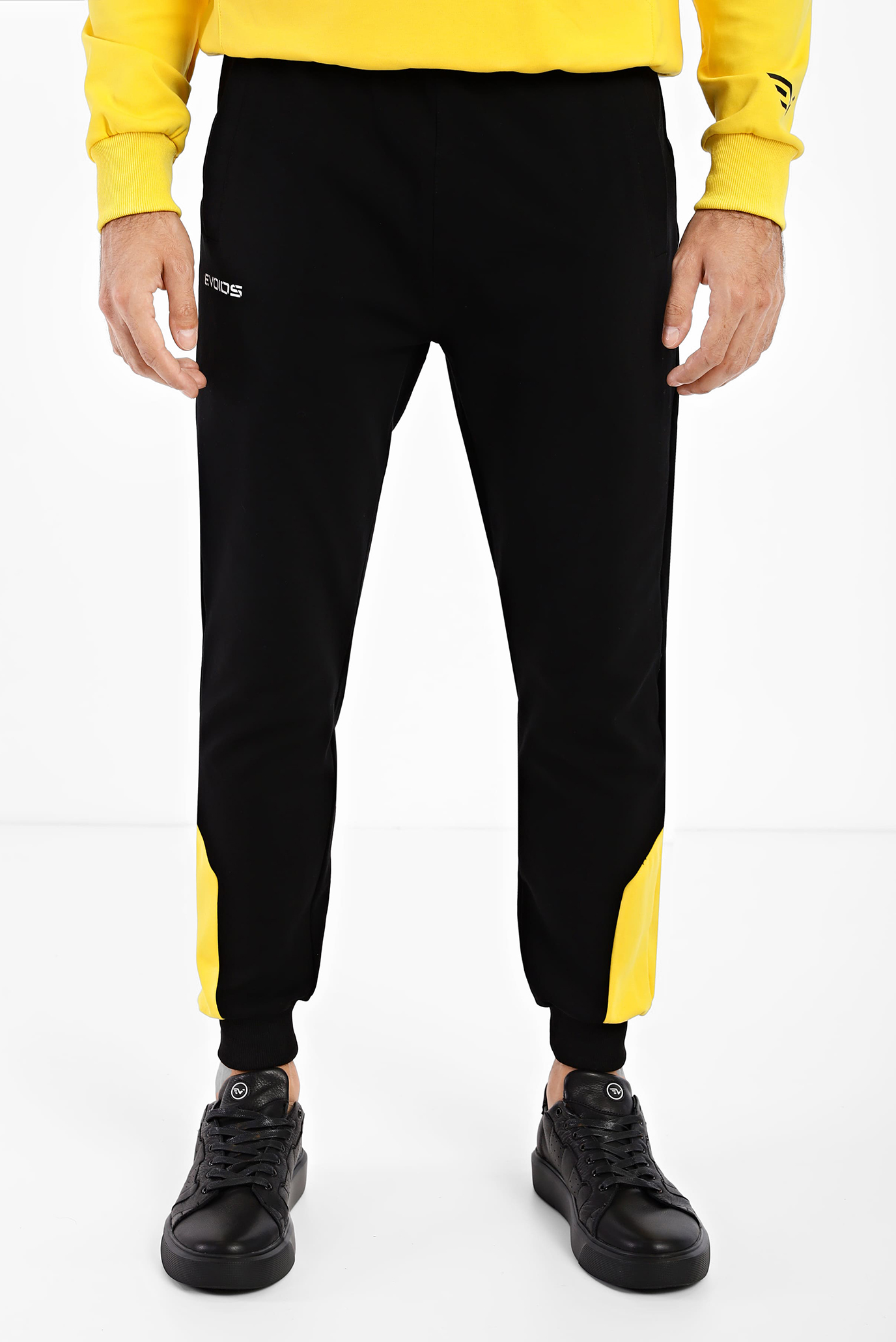 Мужские черные спортивные брюки Alofi 1