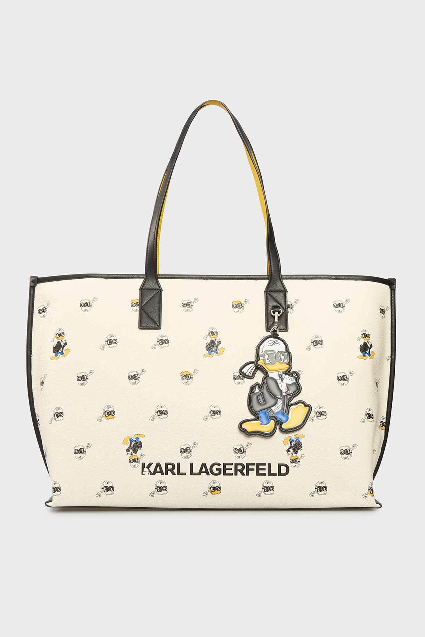 Женская белая сумка с узором Karl x Disney Белый ONESIZE Karl Lagerfeld A3W30265 Женская белая сумка с узором Karl x Disney Белый ONESIZE Karl Lagerfeld A3W30265