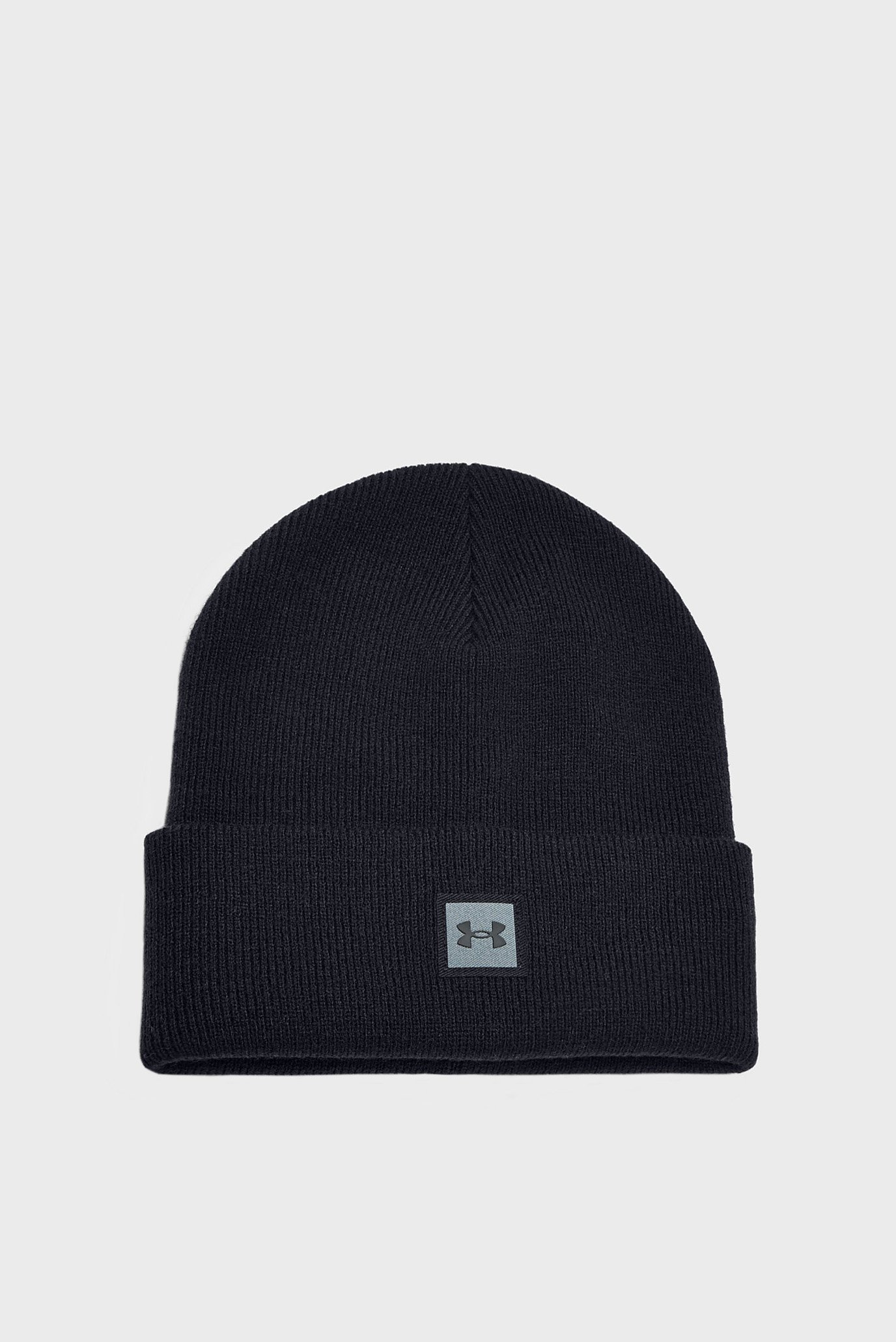 Черная шапка UA Unisex Truckstop Beanie 1