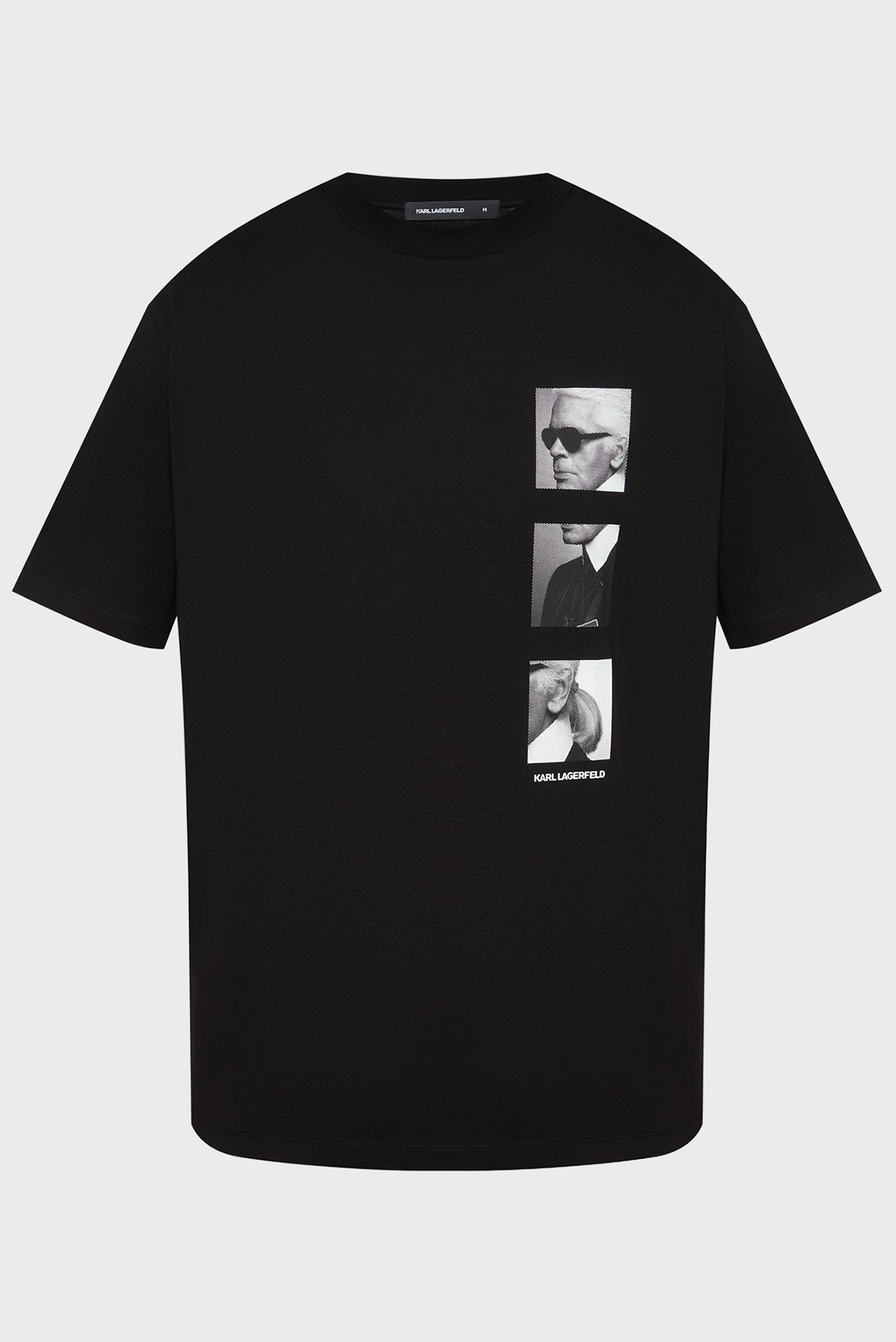 Мужская черная футболка Черный XXL Karl Lagerfeld 554225.755139;990 Мужская черная футболка Черный XXL Karl Lagerfeld 554225.755139;990
