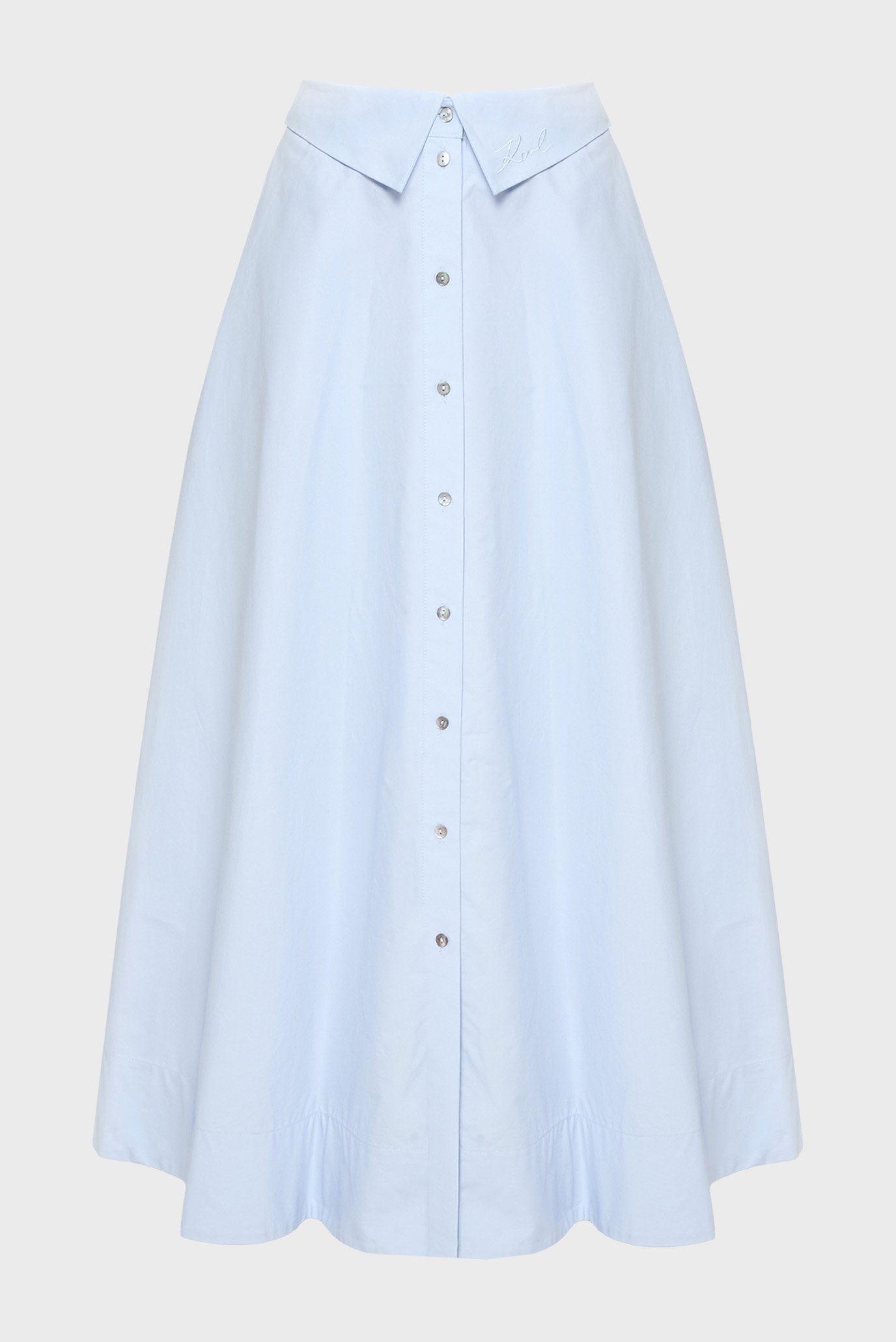 Женская голубая юбка POPLIN Голубой 38 Karl Lagerfeld A2W12005 Женская голубая юбка POPLIN Голубой 38 Karl Lagerfeld A2W12005