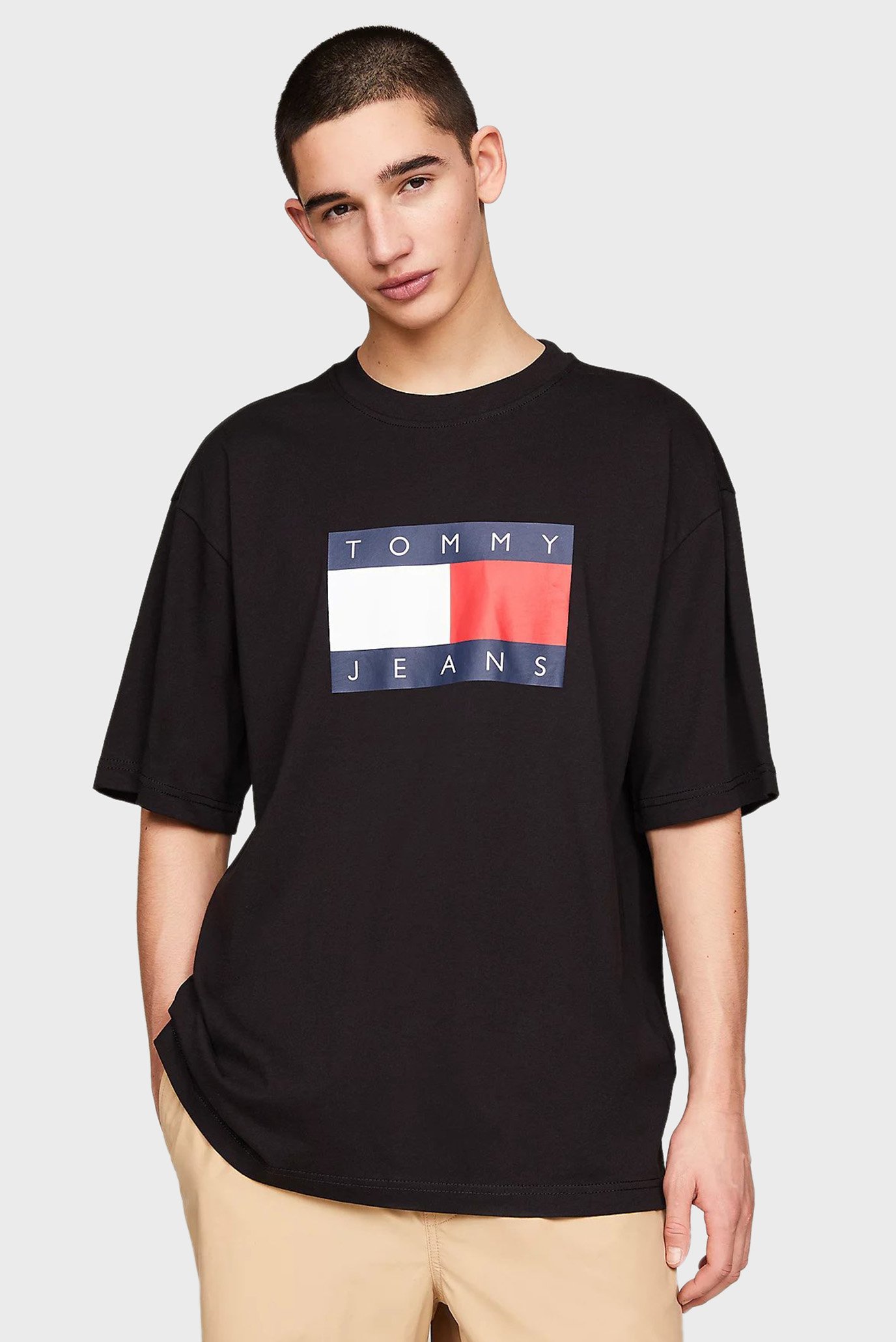 Чоловіча чорна футболка TJM SKATE FLAG TEE 1