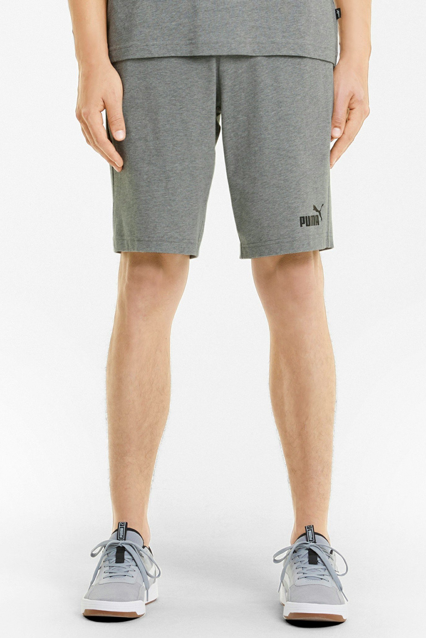 Мужские серые шорты Essentials Jersey Men's Shorts 1