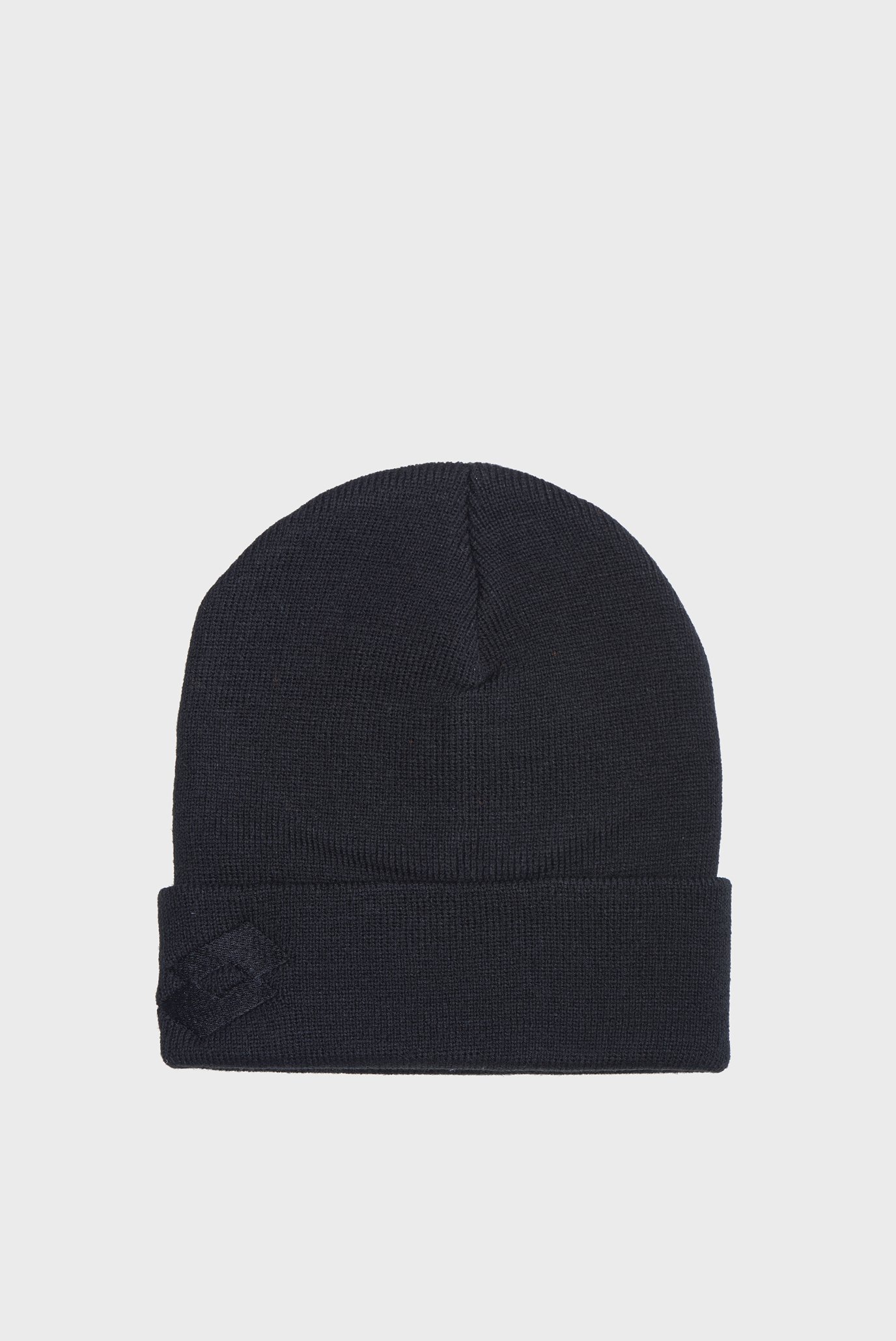 Мужская черная шапка HAT ATHLETICA SMALL LOGO 1