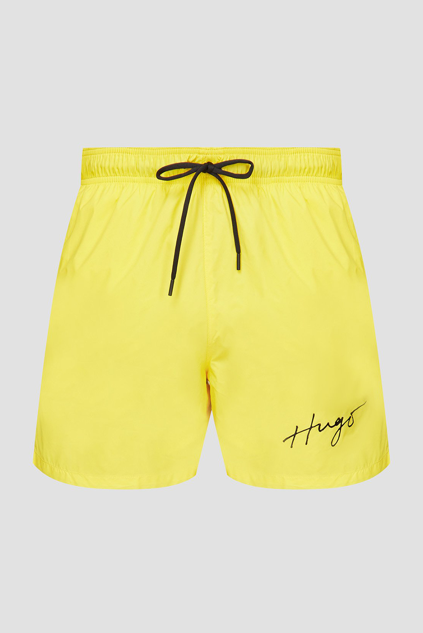 Мужские желтые плавательные шорты 1