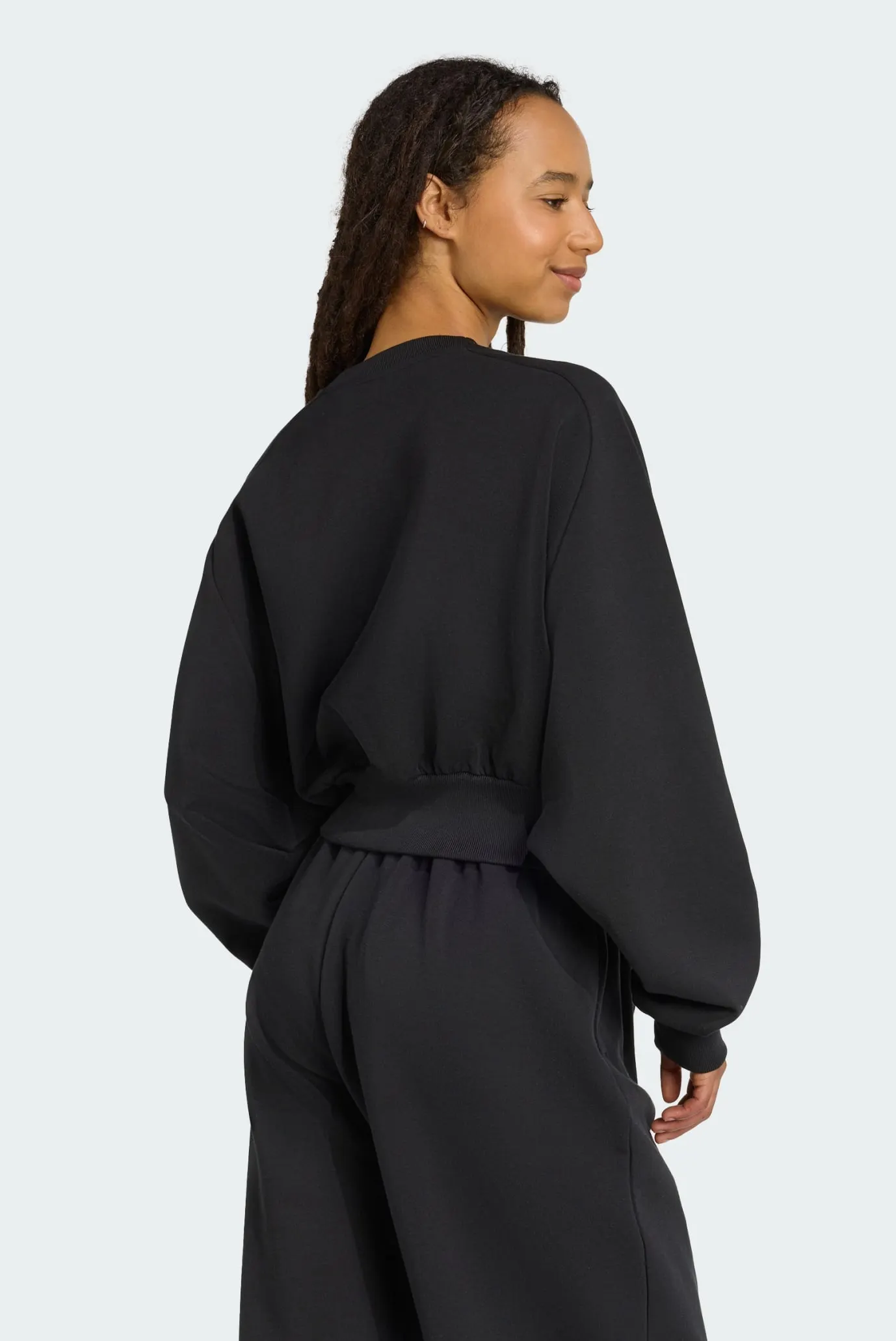 Жіночий чорний світшот ALL SZN Soft Lux Loose 3