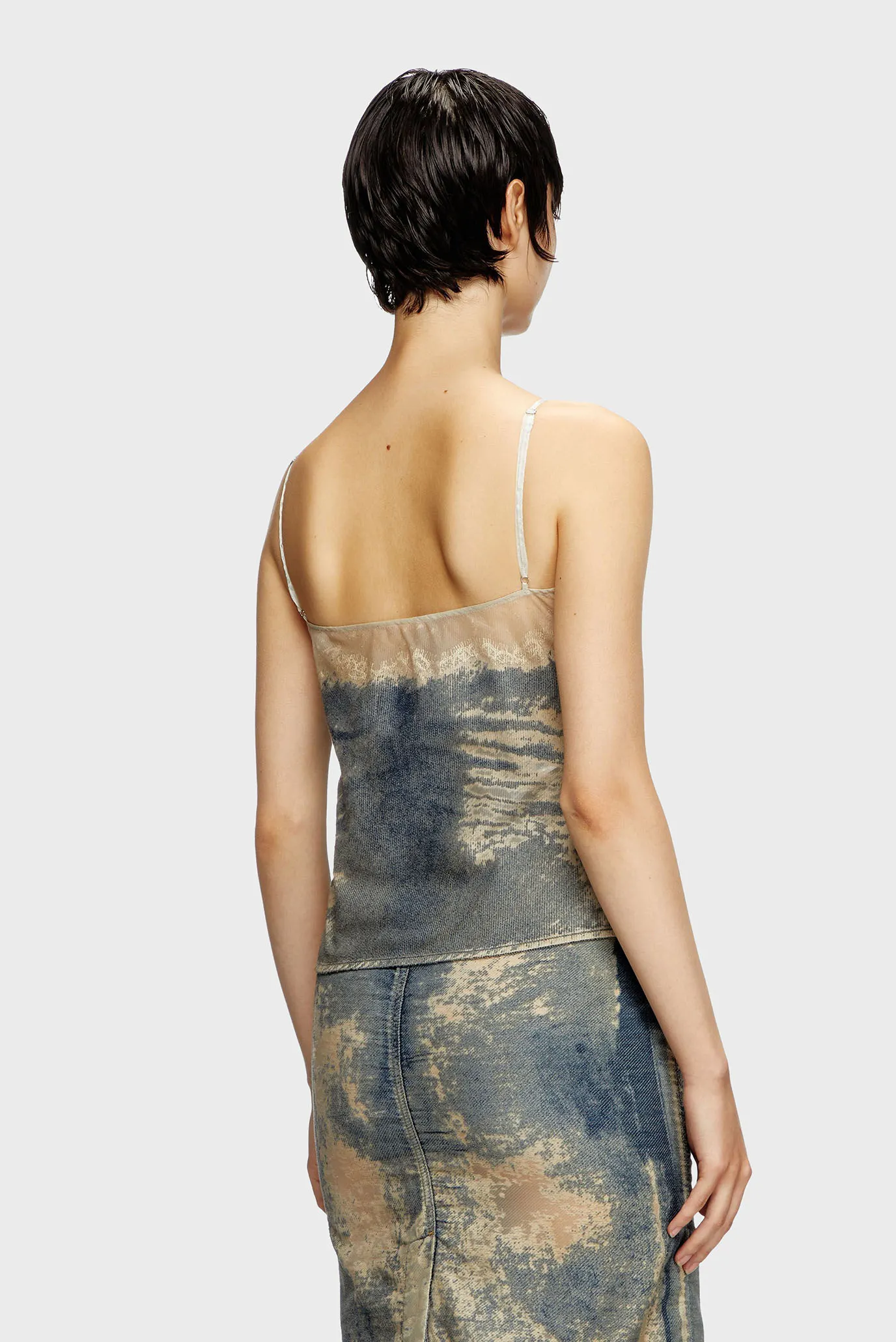 Жіночий синій топ DE-TRE-FSF 2