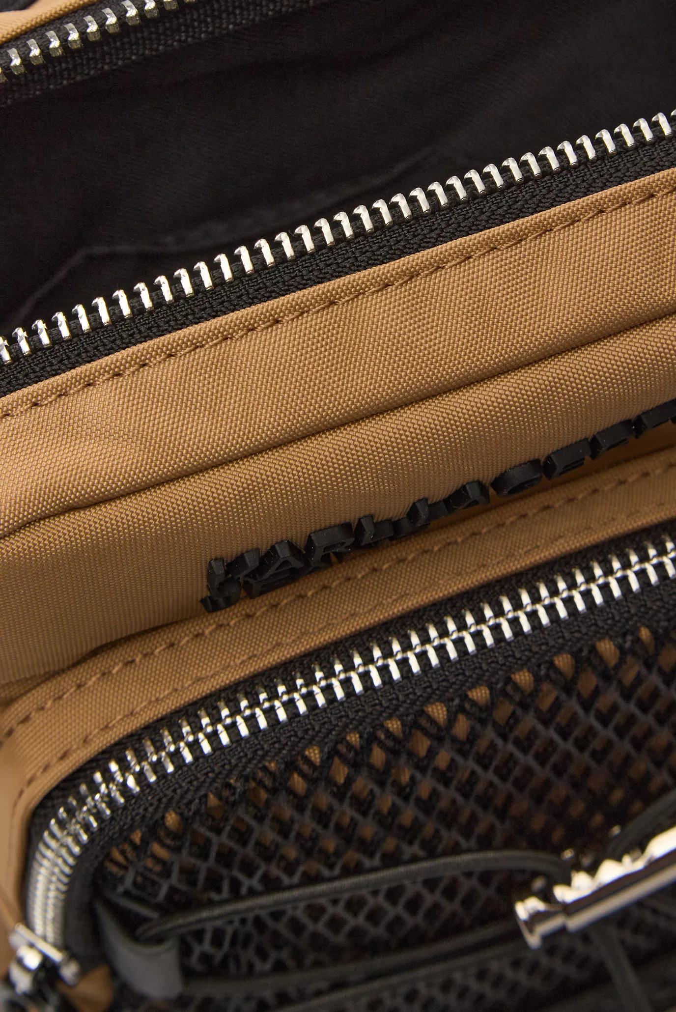 Мужская бежевая сумка utility string 6