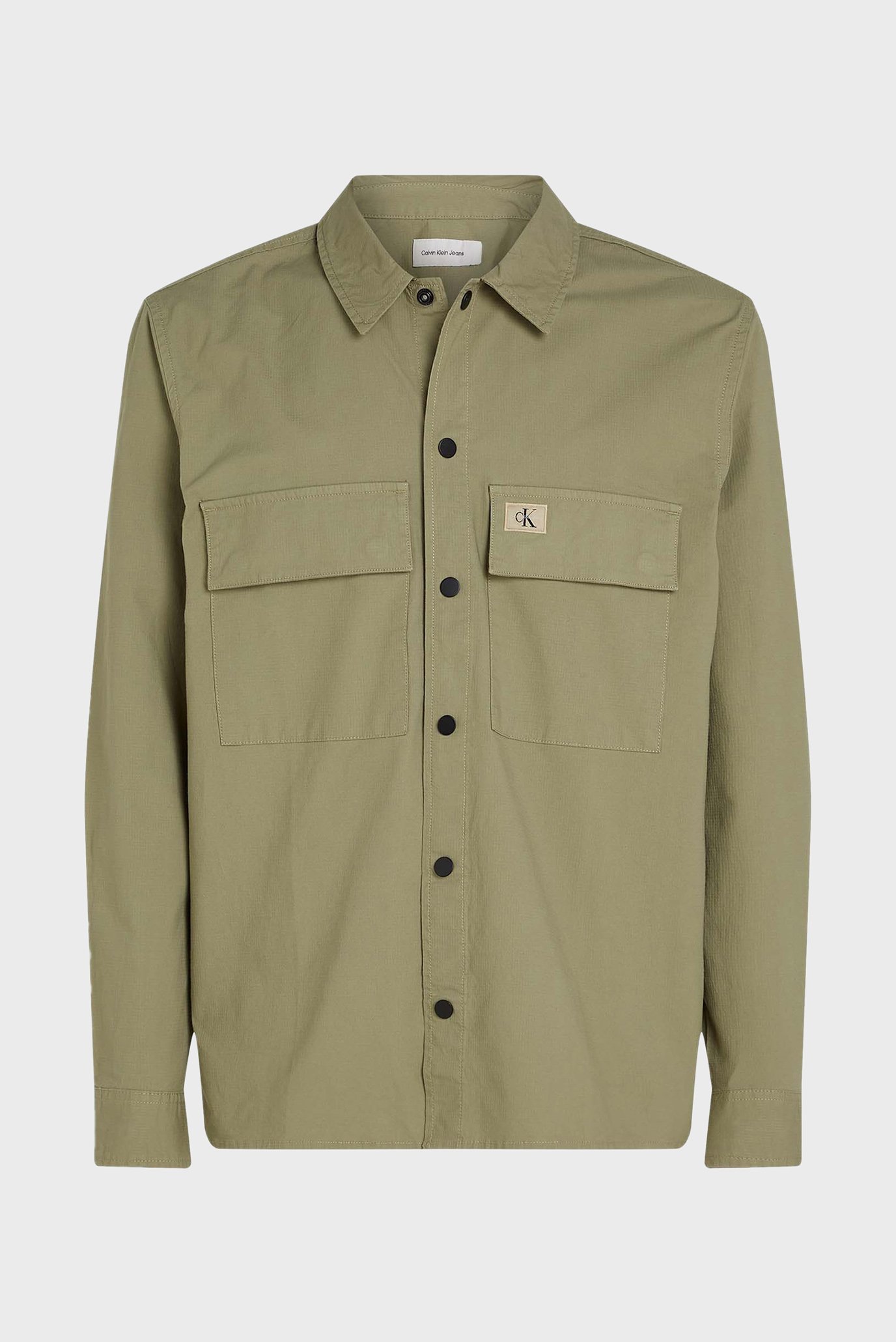 Чоловіча зелена сорочка CARGO COTTON RIPSTOP OVERSHIRT 1