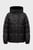 Мужской черный пуховик QUILTED DOWN PUFFER