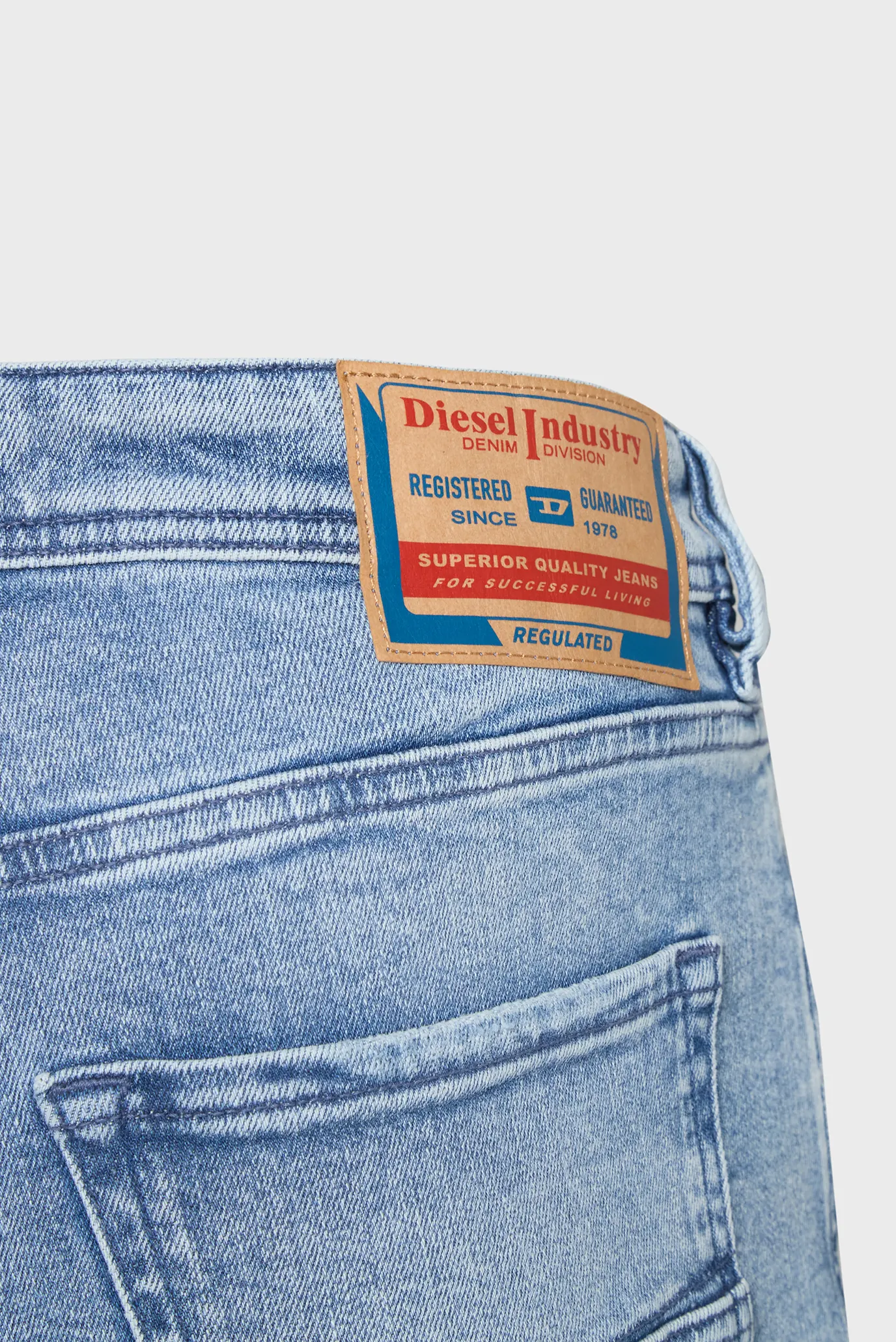 Чоловічі блакитні джинси 1986 LARKEE-BEEX 5