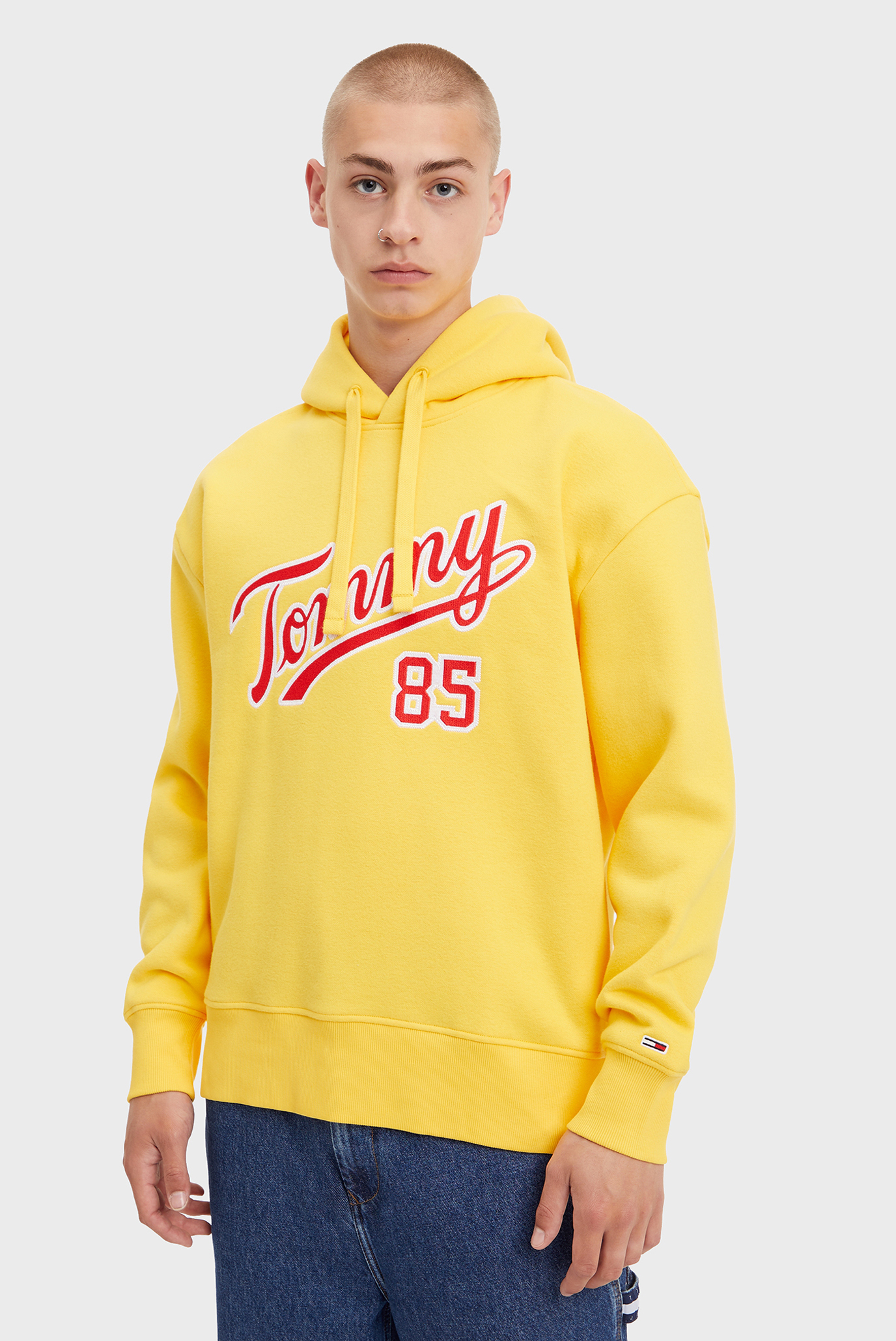 Мужское желтое худи TJM RLXD COLLEGE 85 Желтый L Tommy Jeans DM0DM15711 Мужское желтое худи TJM RLXD COLLEGE 85 Желтый L Tommy Jeans DM0DM15711