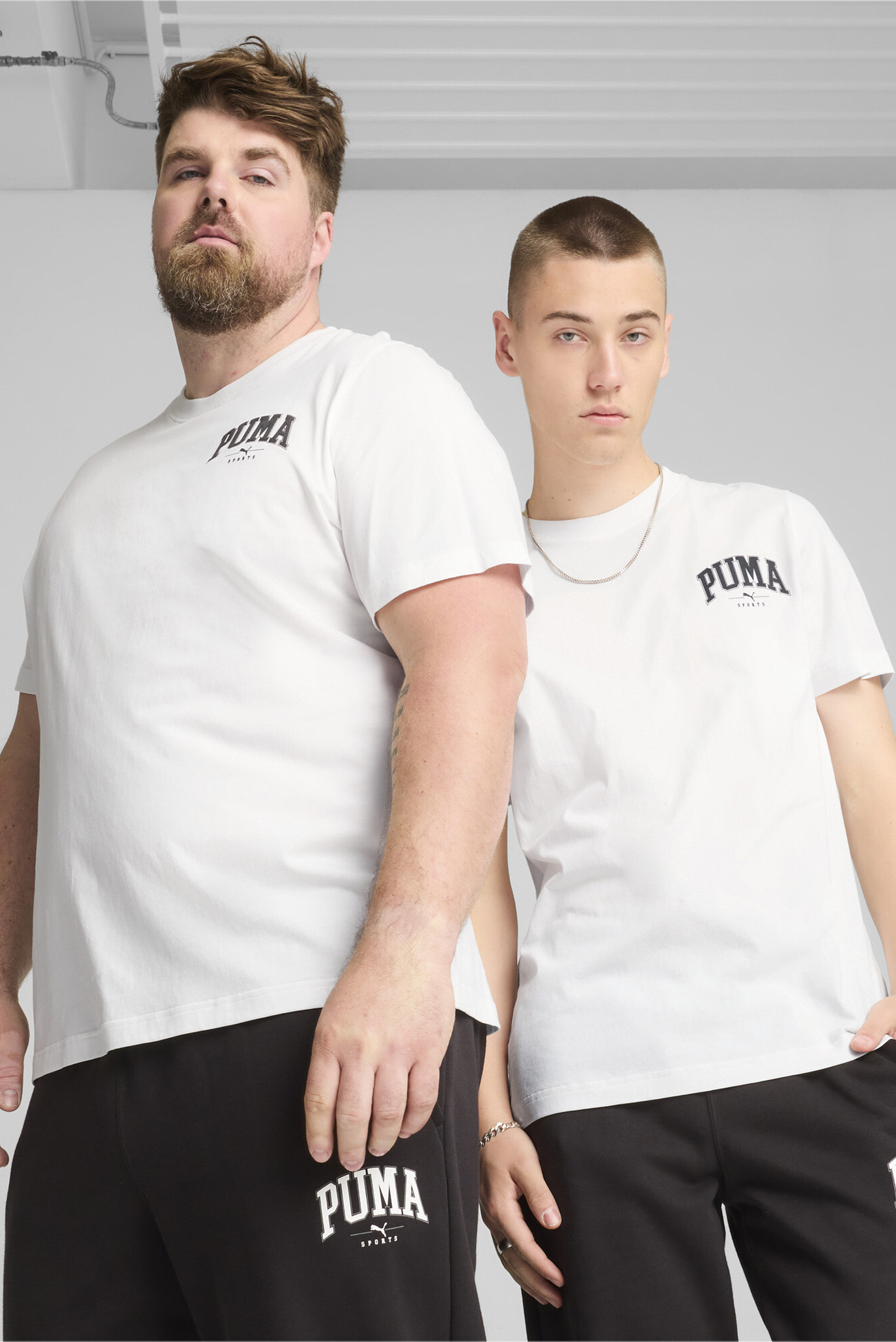 Чоловіча біла футболка PUMA SQUAD Tee Men 1