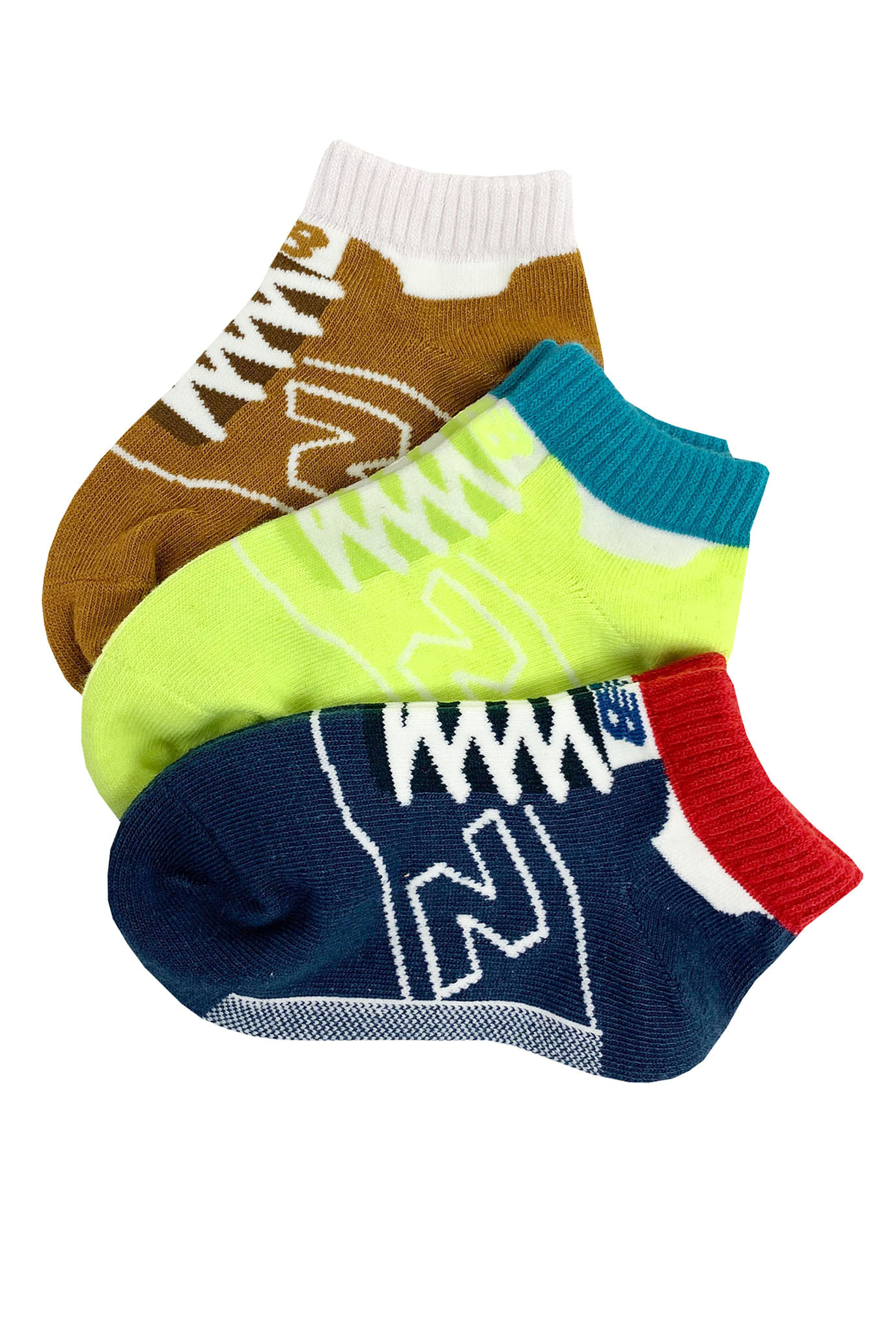 Дитячі шкарпетки Toddler Low Cut (3 парі) 1