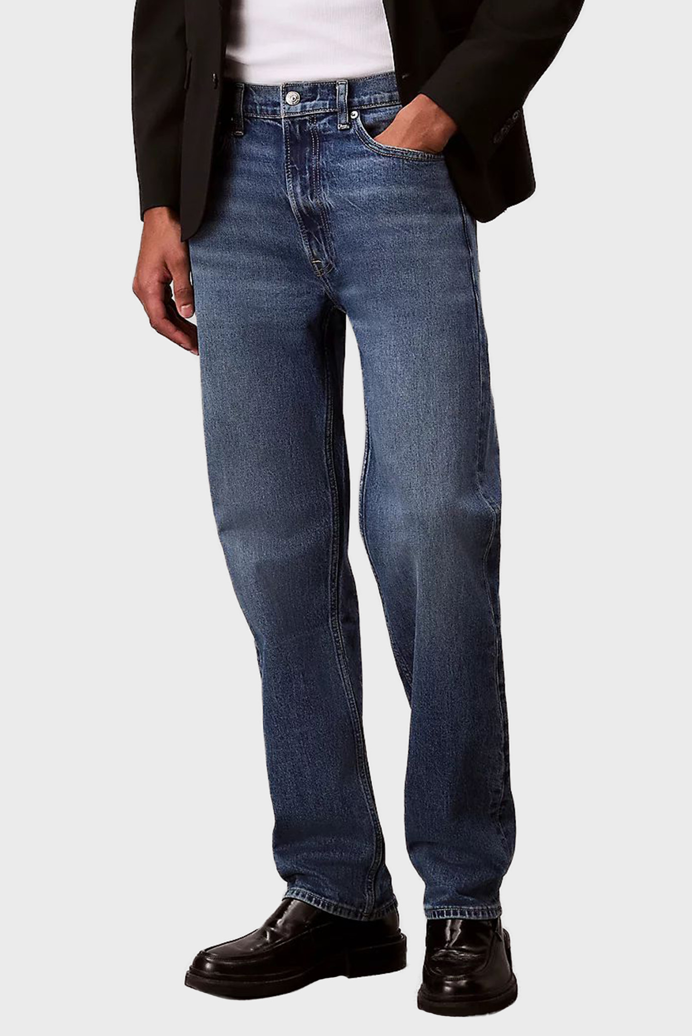 Мужские синие джинсы Standard Синий 33-34 Calvin Klein Jeans LV04RB770G Мужские синие джинсы Standard Синий 33-34 Calvin Klein Jeans LV04RB770G