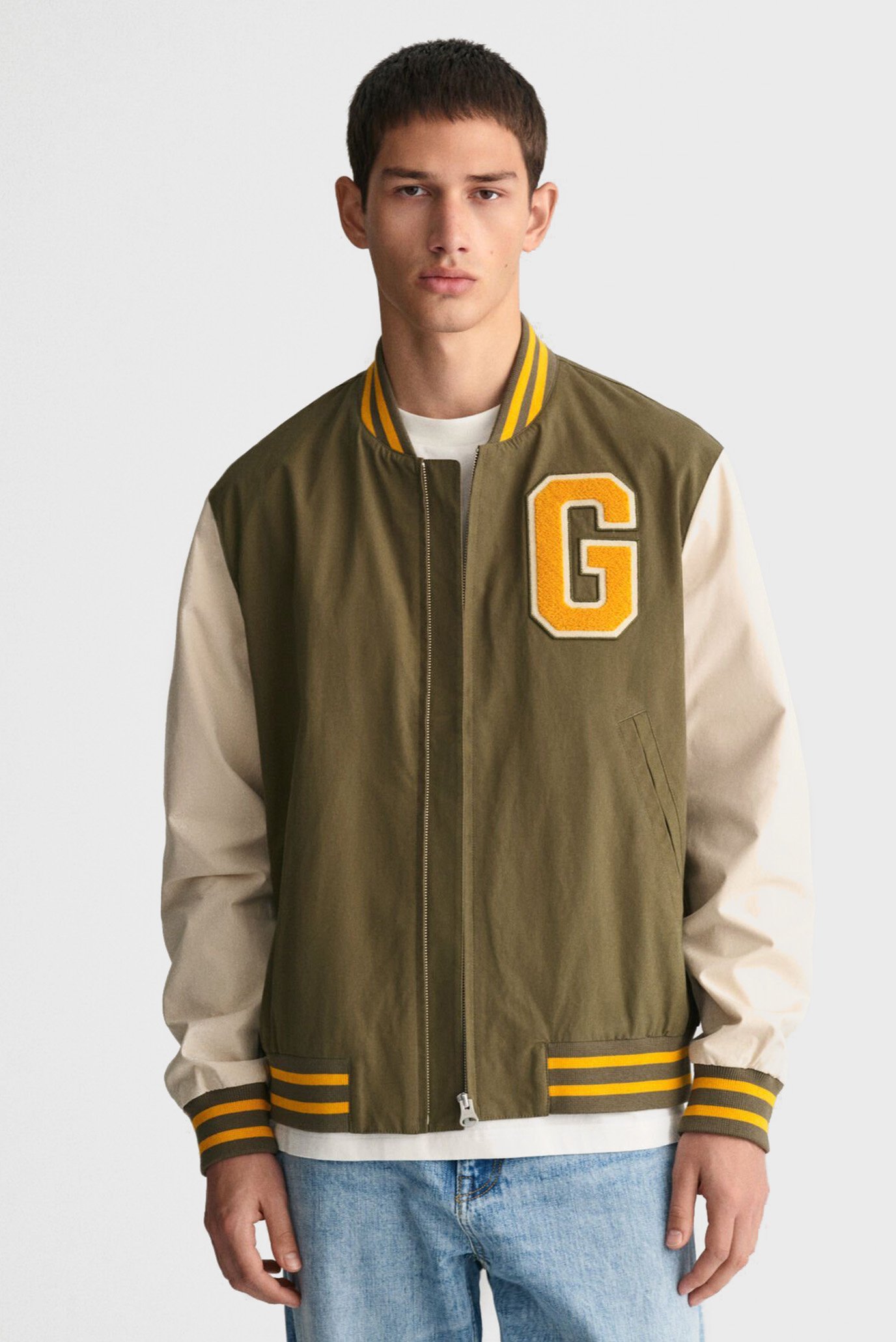 Чоловічий бомбер LIGHT VARSITY JACKET 1