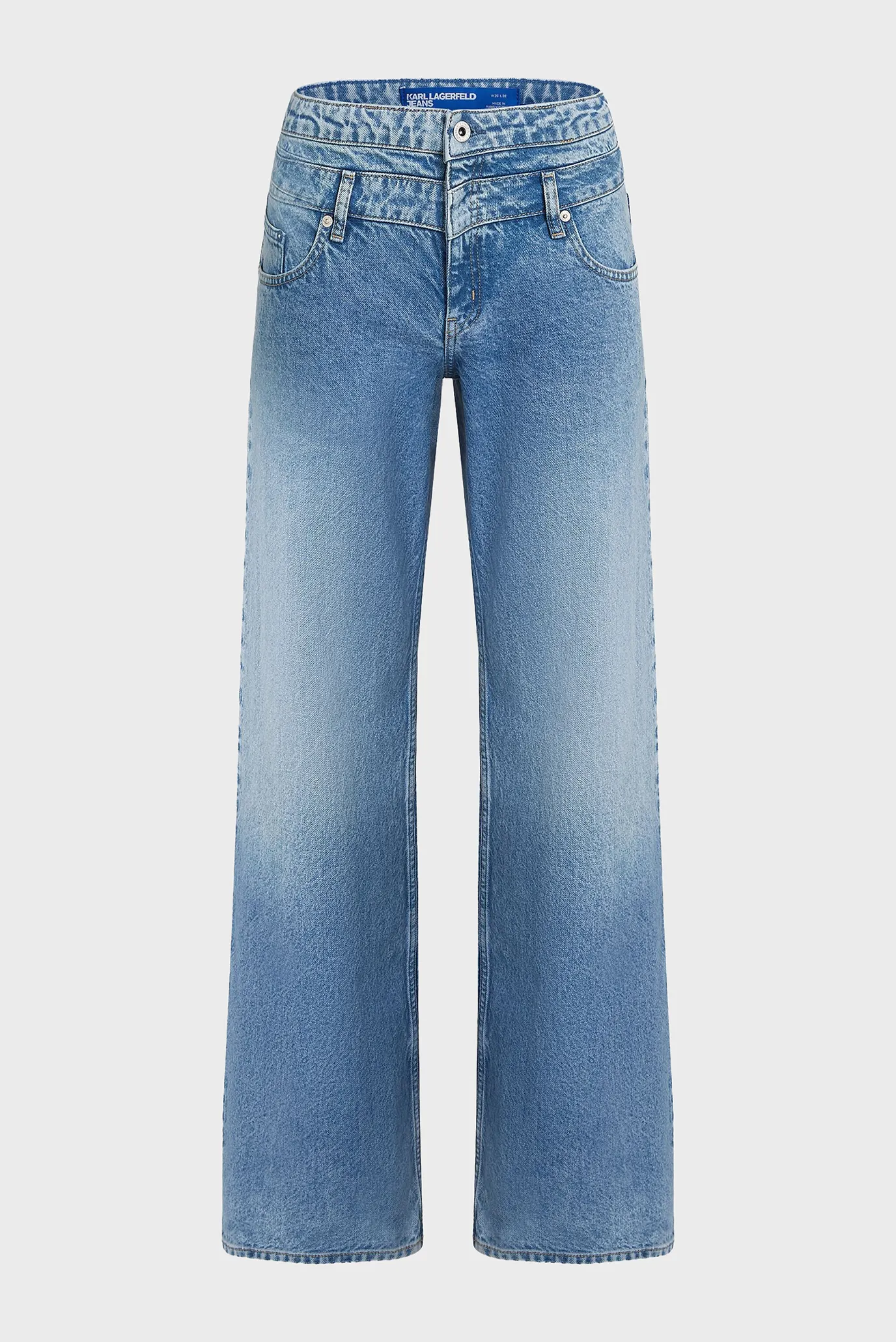 Женские синие джинсы relaxed recycled wb 5