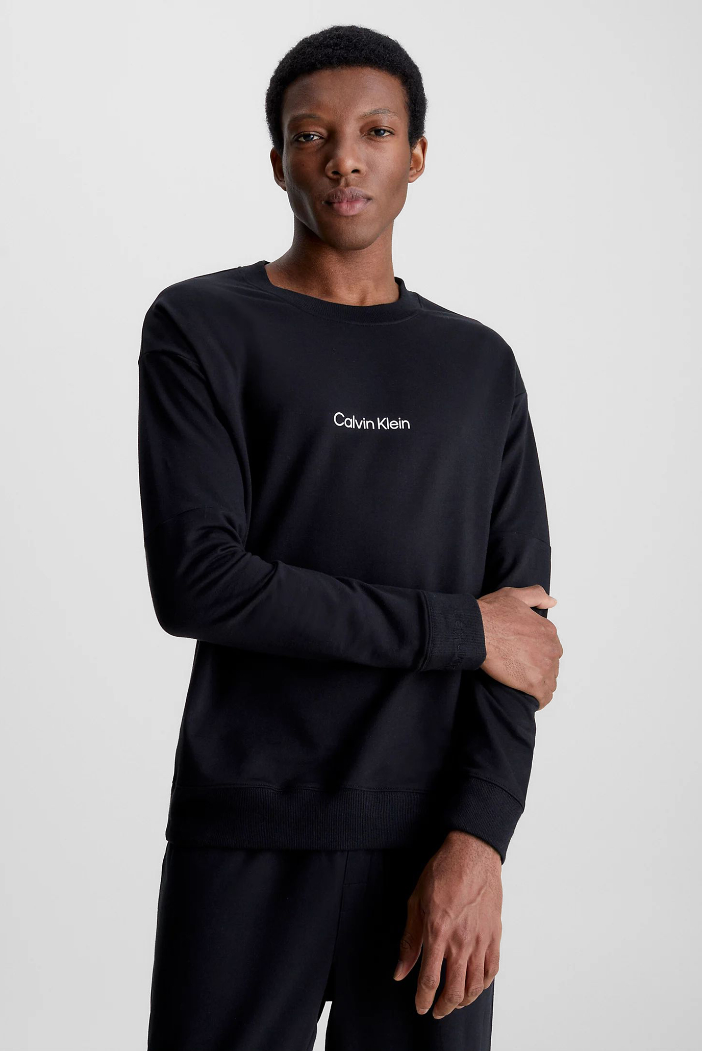 Мужской черный свитшот LS SWEATSHIRT 1