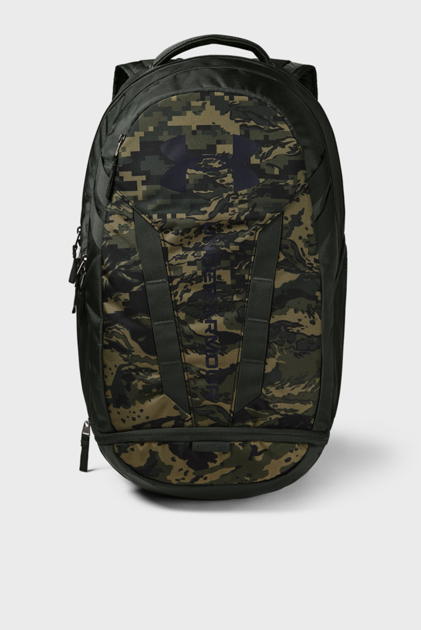 Зеленый рюкзак UA Hustle 5.0 Backpack 1