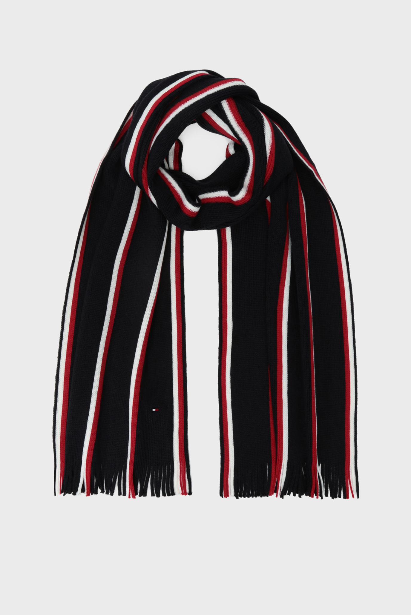 Мужской темно-синий шарф CP STRIPES RASCHELLE Синий ONESIZE Tommy Hilfiger AM0AM05427 Мужской темно-синий шарф CP STRIPES RASCHELLE Синий ONESIZE Tommy Hilfiger AM0AM05427