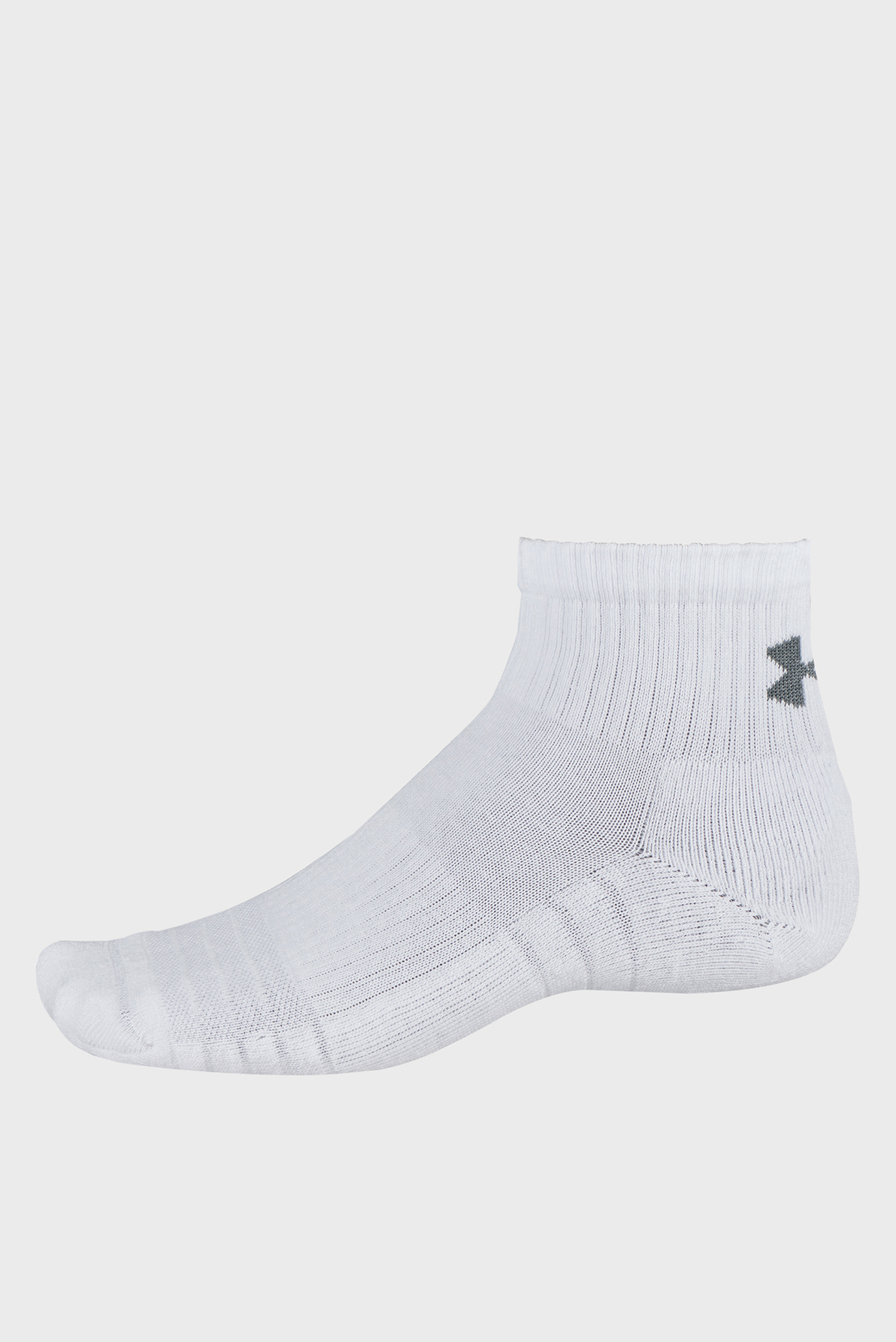 Білі шкарпетки UA Training Cotton QTR 1