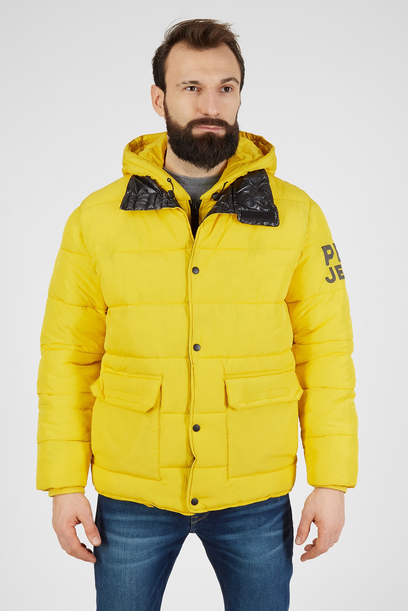 Мужская желтая куртка ORWELL 1