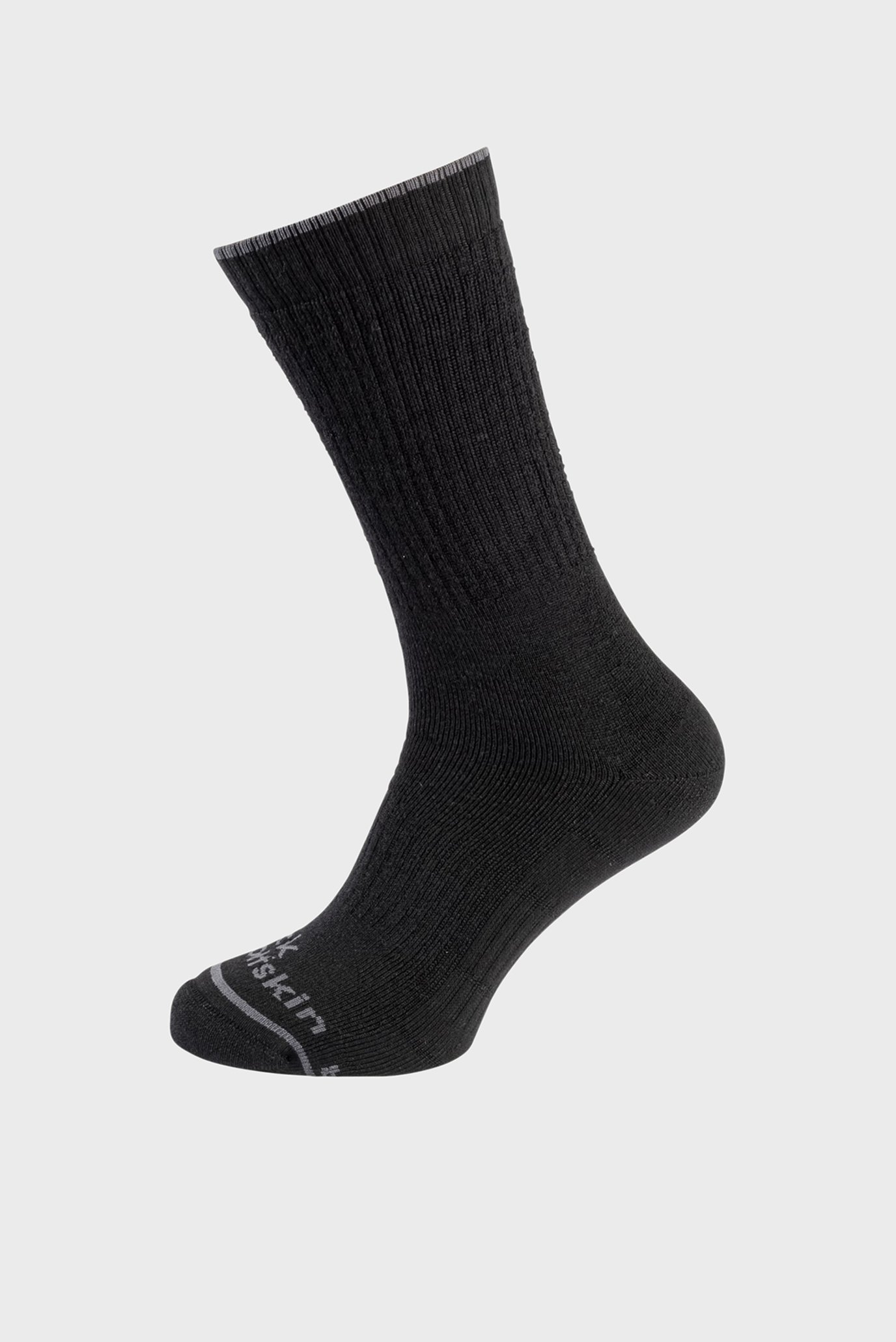 Чорні вовняні шкарпетки TREK MERINO SOCK CL 1