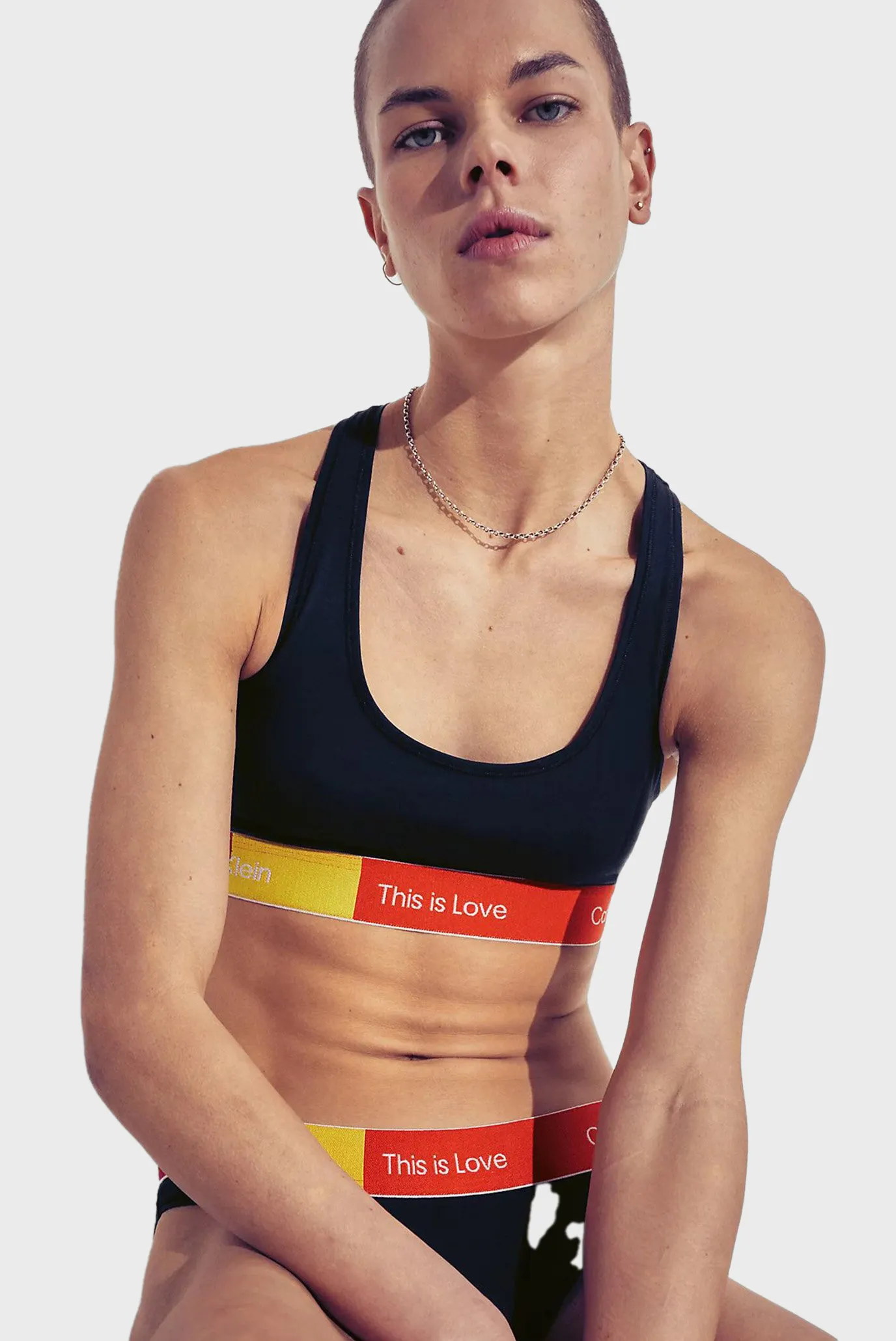 Жіночий чорний топ UNLINED BRALETTE 3