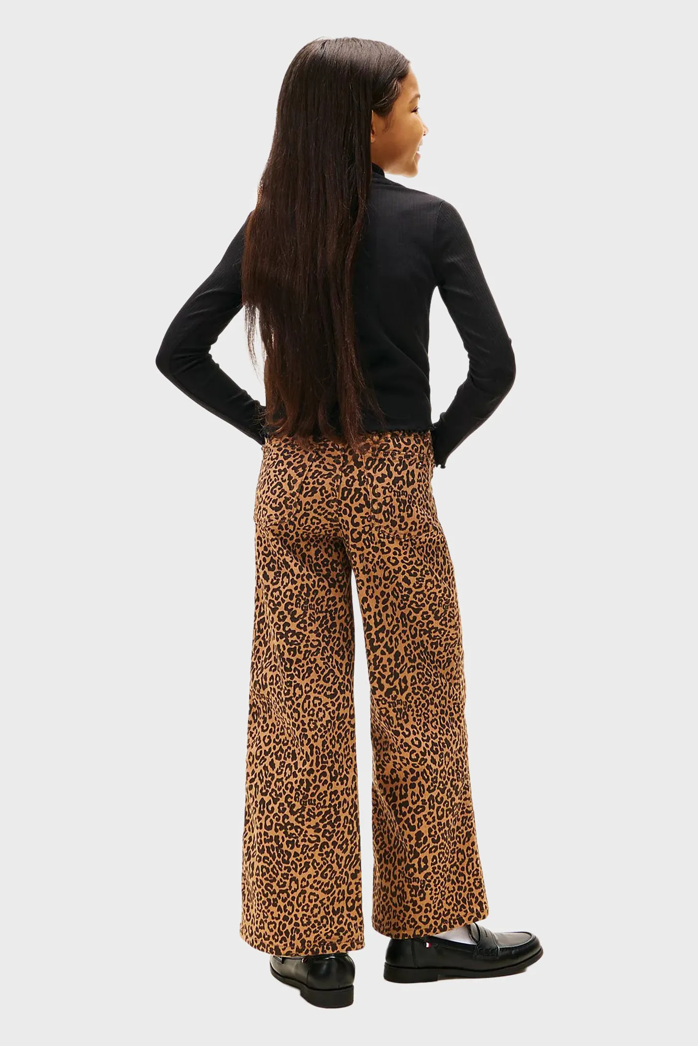 Детский черный гольф MOCK 3