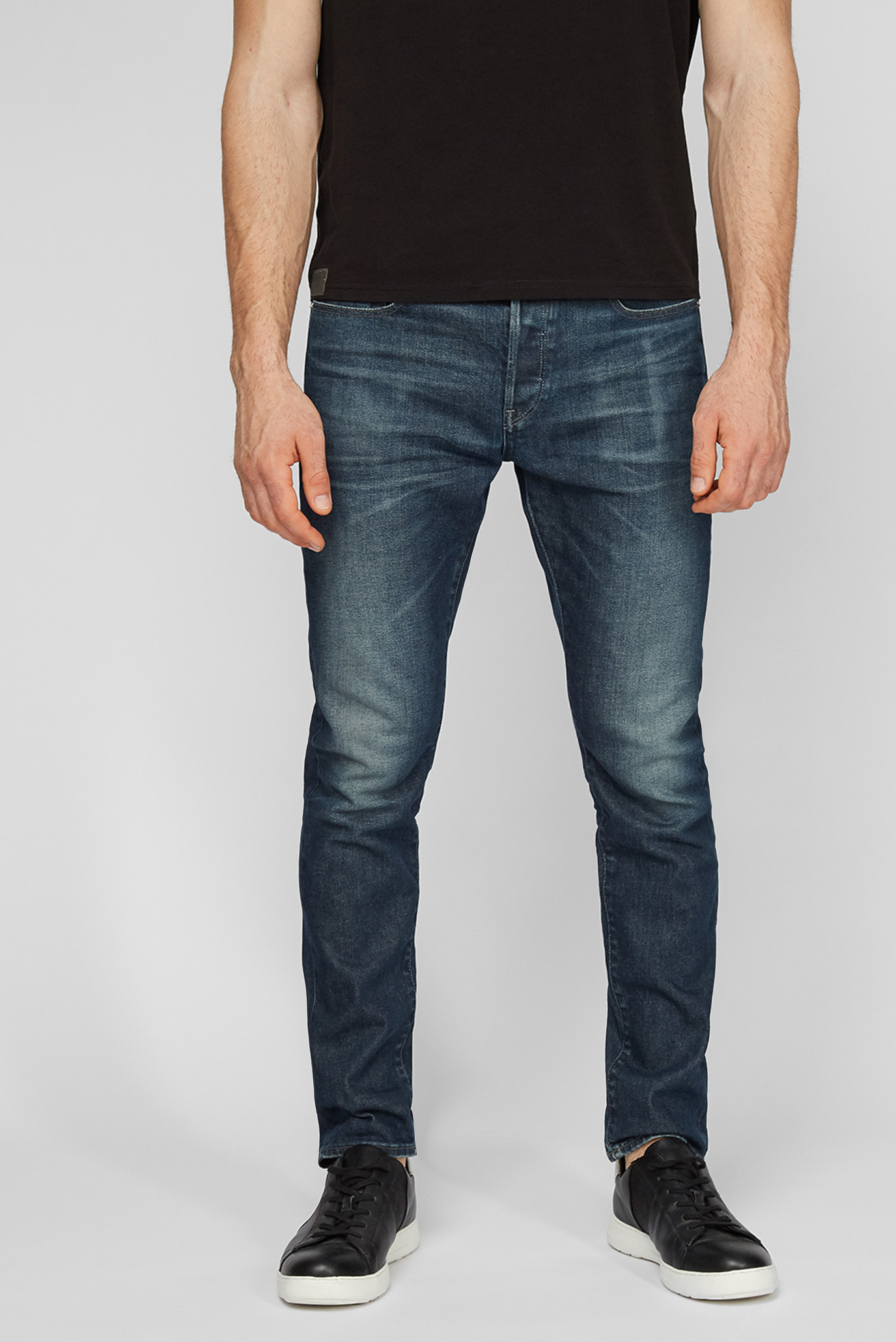 Чоловічі сині джинси 3301 Slim Selvedge 1