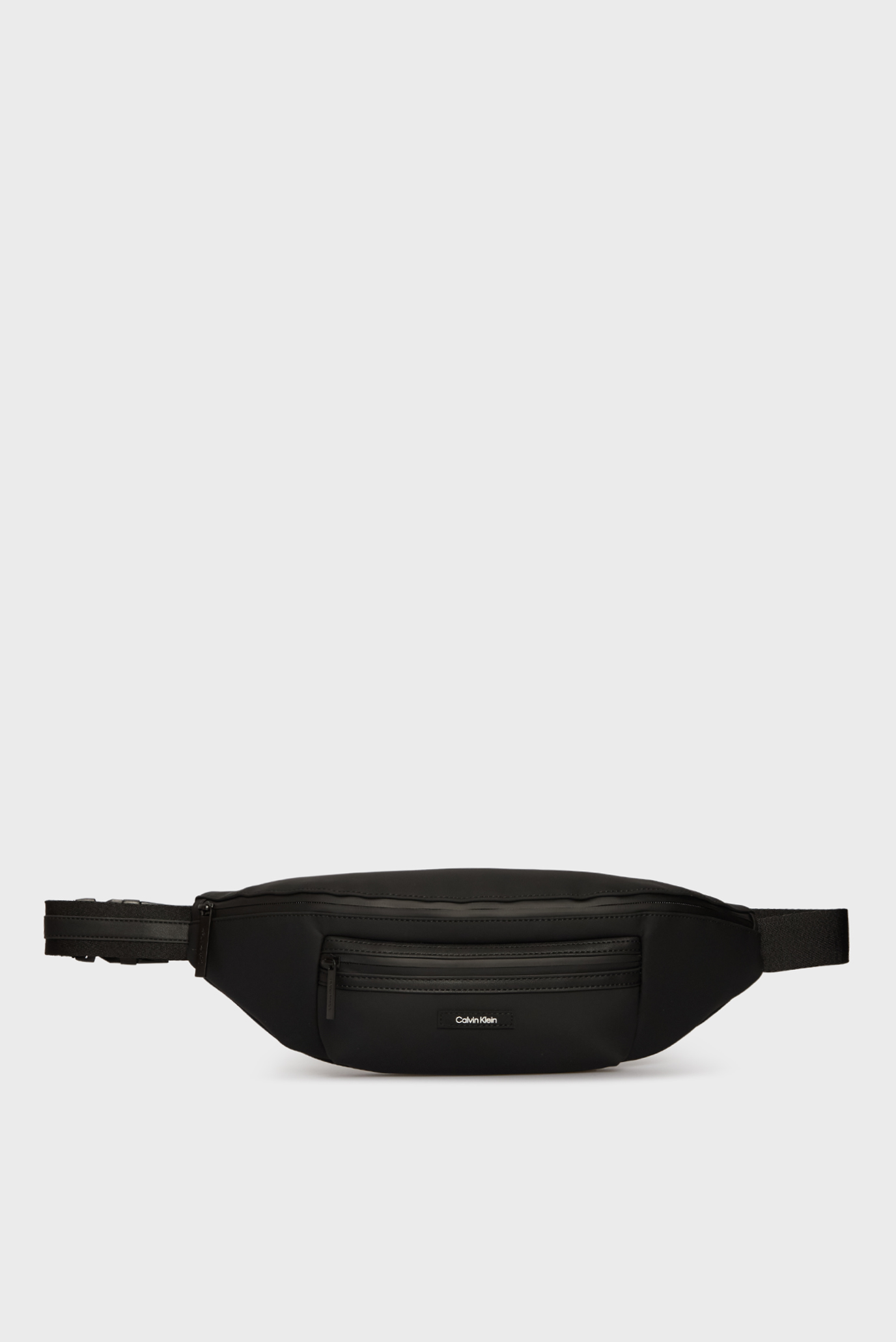 Мужская черная поясная сумка CK ESSENTIAL WAISTBAG RUBBER 1