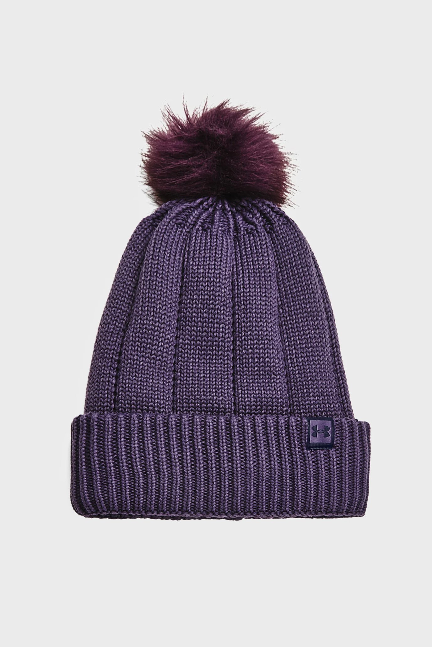 Женская фиолетовая шапка UA Around Town CGI Beanie 1