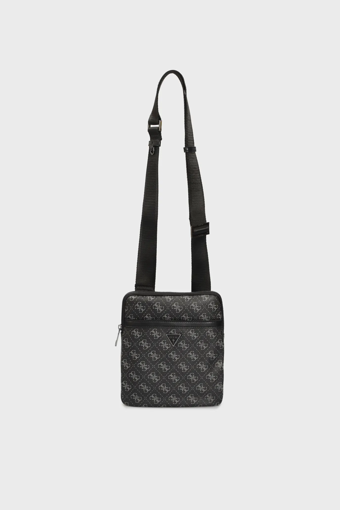 Мужская черная сумка с узором VEZZOLA SMART 6