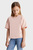 Дитяча рожева футболка MONOGRAM OFF PLACED SS