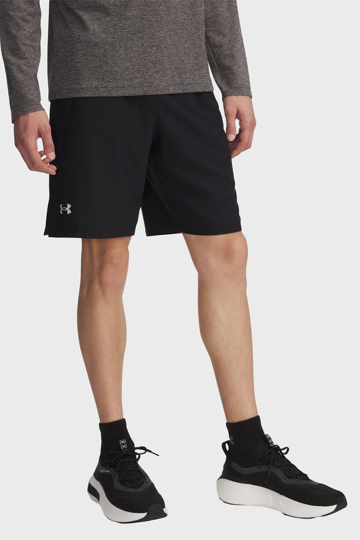 Мужские черные шорты UA LAUNCH 9 SHORTS Черный XXL Under Armour 6005543-002