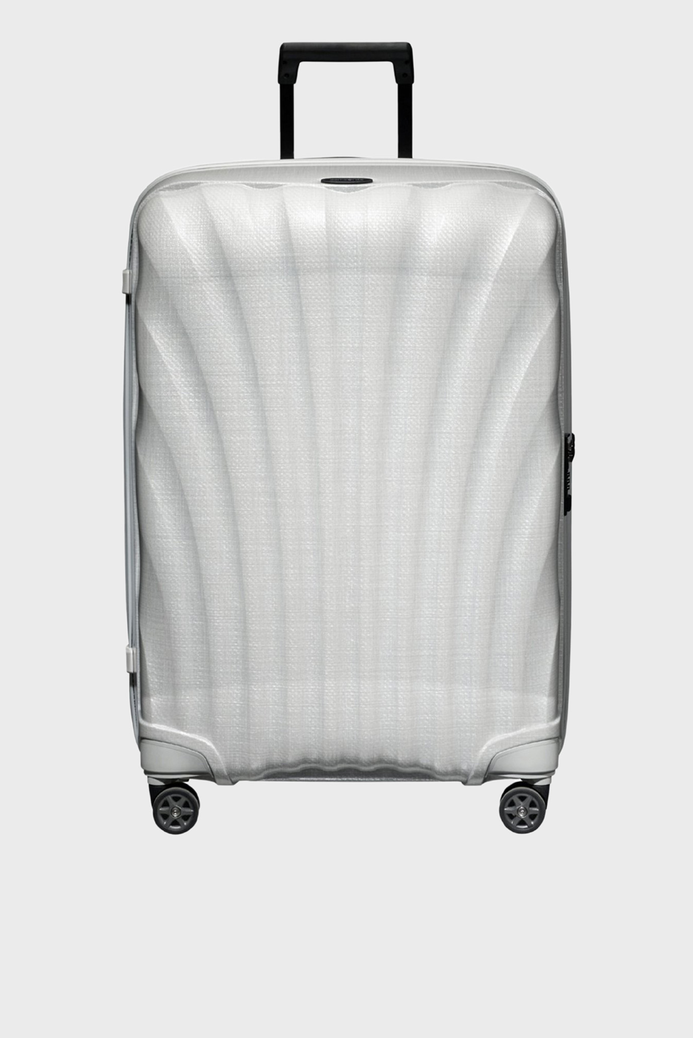 Белый чемодан 75 см C-LITE WHITE 1