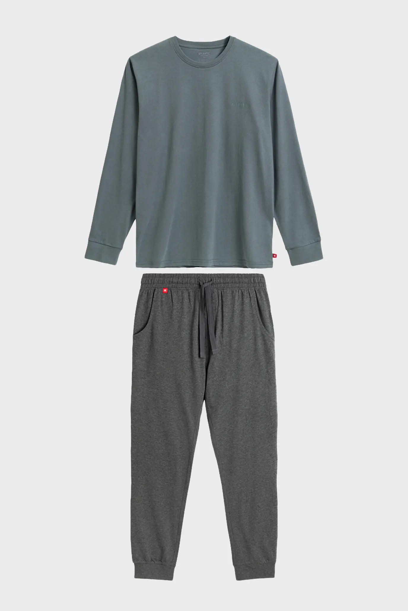 Чоловіча піжама (лонгслів, брюки) 6