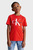 Дитяча червона футболка CK MONOGRAM SS