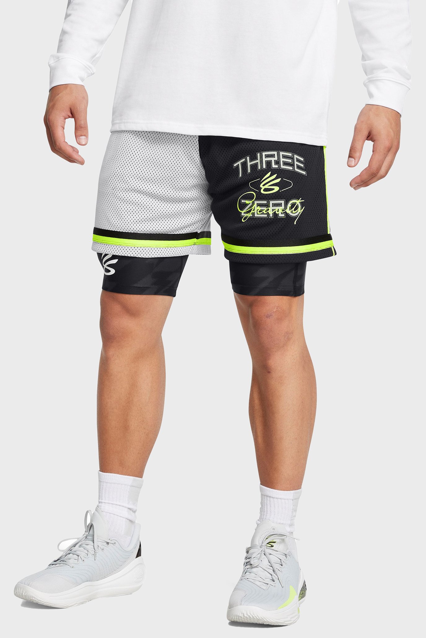 Мужские шорты Curry Statement Short 3 Разноцветный XXL Under Armour 1388025-001 Мужские шорты Curry Statement Short 3 Разноцветный XXL Under Armour 1388025-001