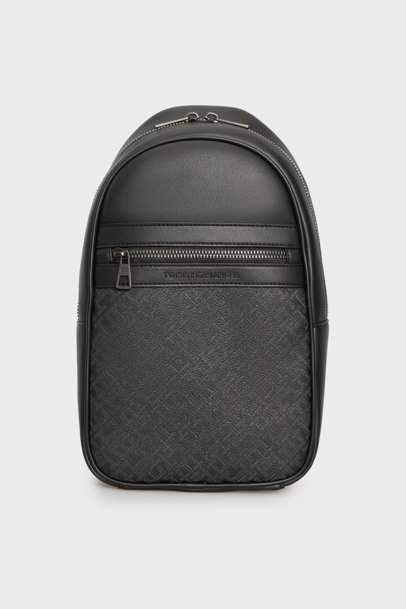 Мужская черная сумка с узором SLING Черный ONESIZE Tommy Hilfiger AM0AM13578 Мужская черная сумка с узором SLING Черный ONESIZE Tommy Hilfiger AM0AM13578