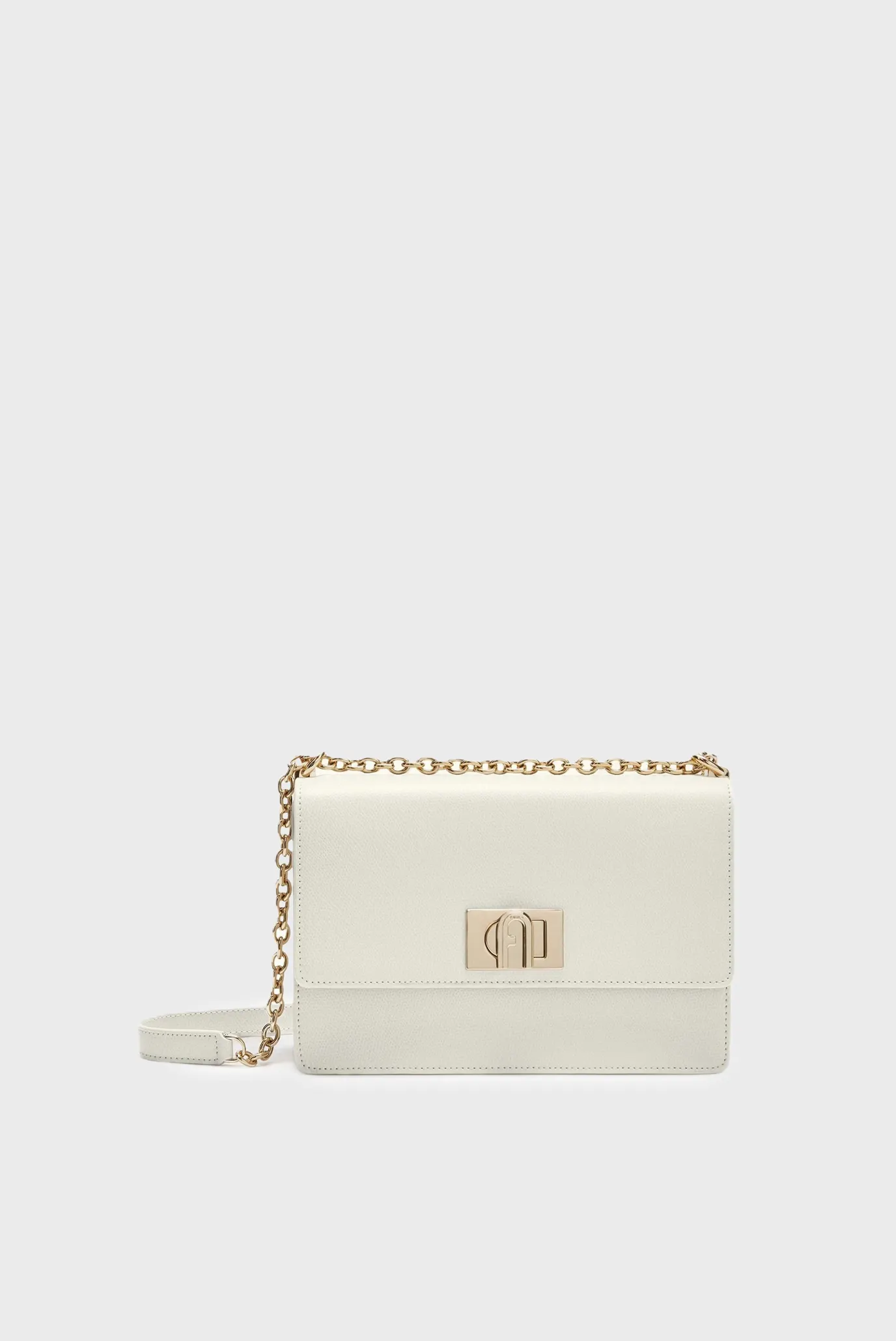 Женская белая кожаная сумка 1