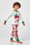 Детская белая пижама (свитшот, брюки)
