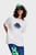 Женская белая футболка KLJ X CRAPULE2000